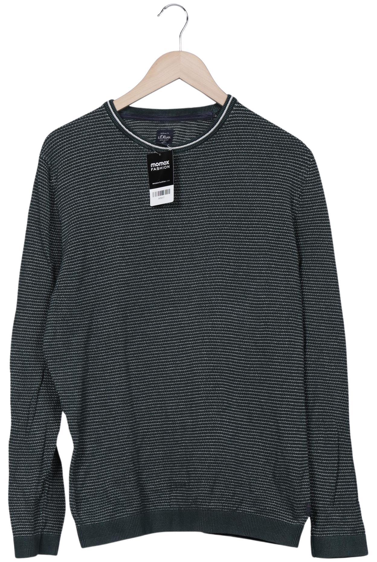 

s.Oliver Herren Pullover, grün, Gr. 52