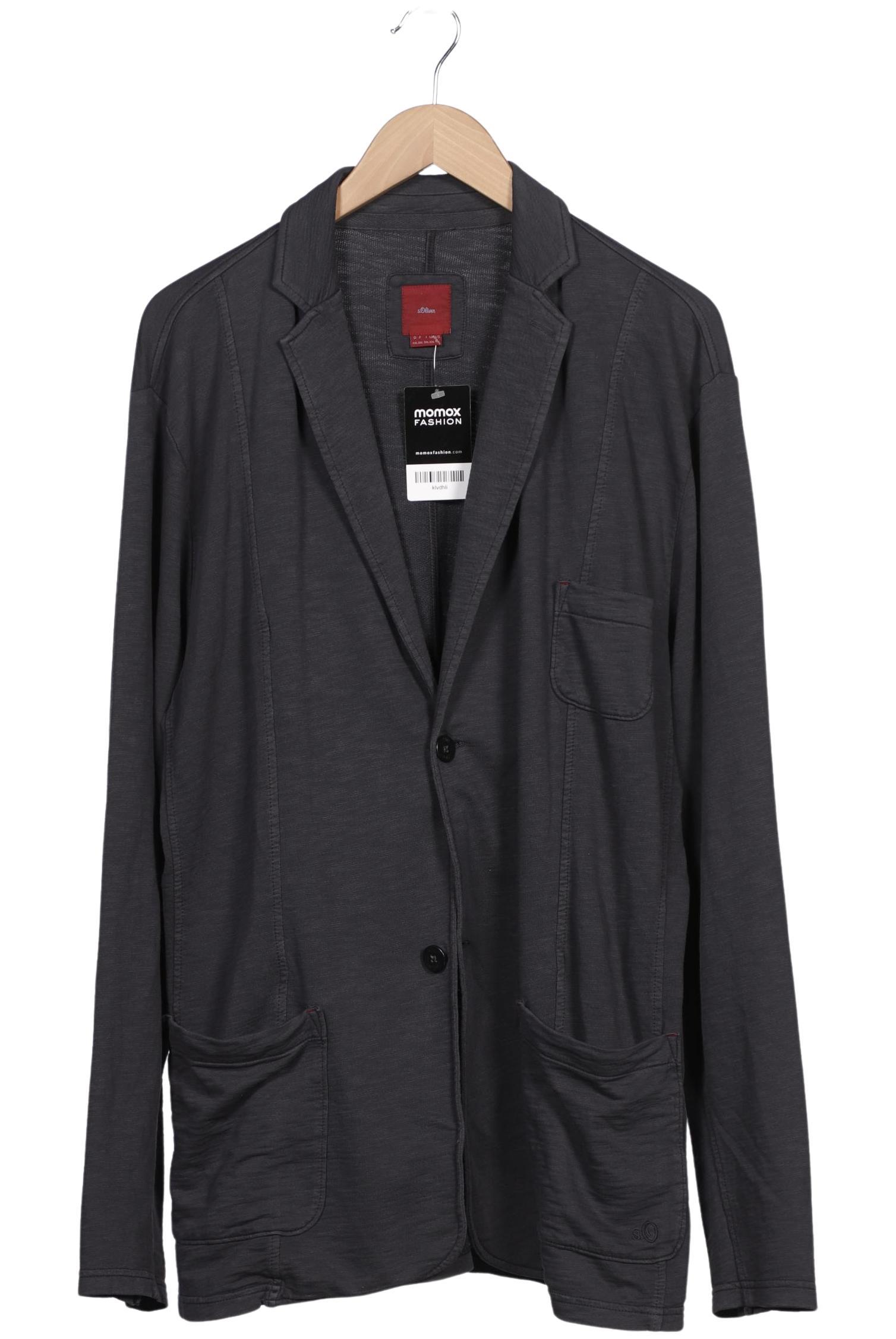 

s.Oliver Herren Sakko, grau, Gr. 56