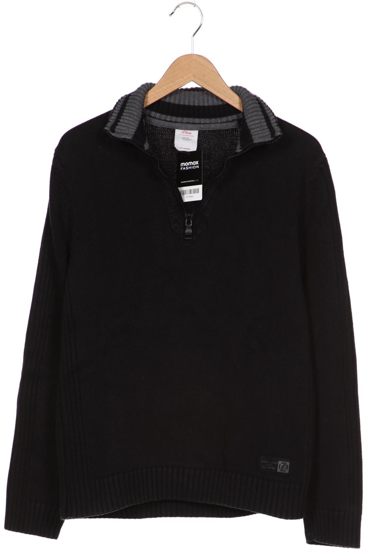 

s.Oliver Herren Pullover, schwarz