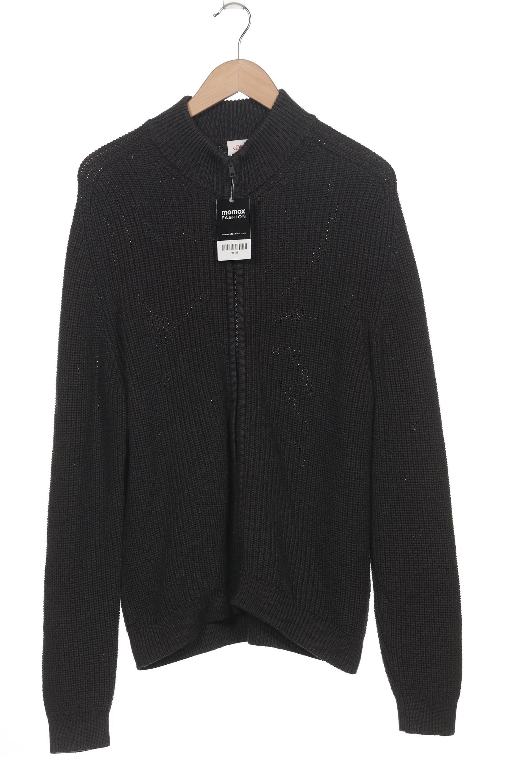 

s.Oliver Herren Strickjacke, grau, Gr. 52