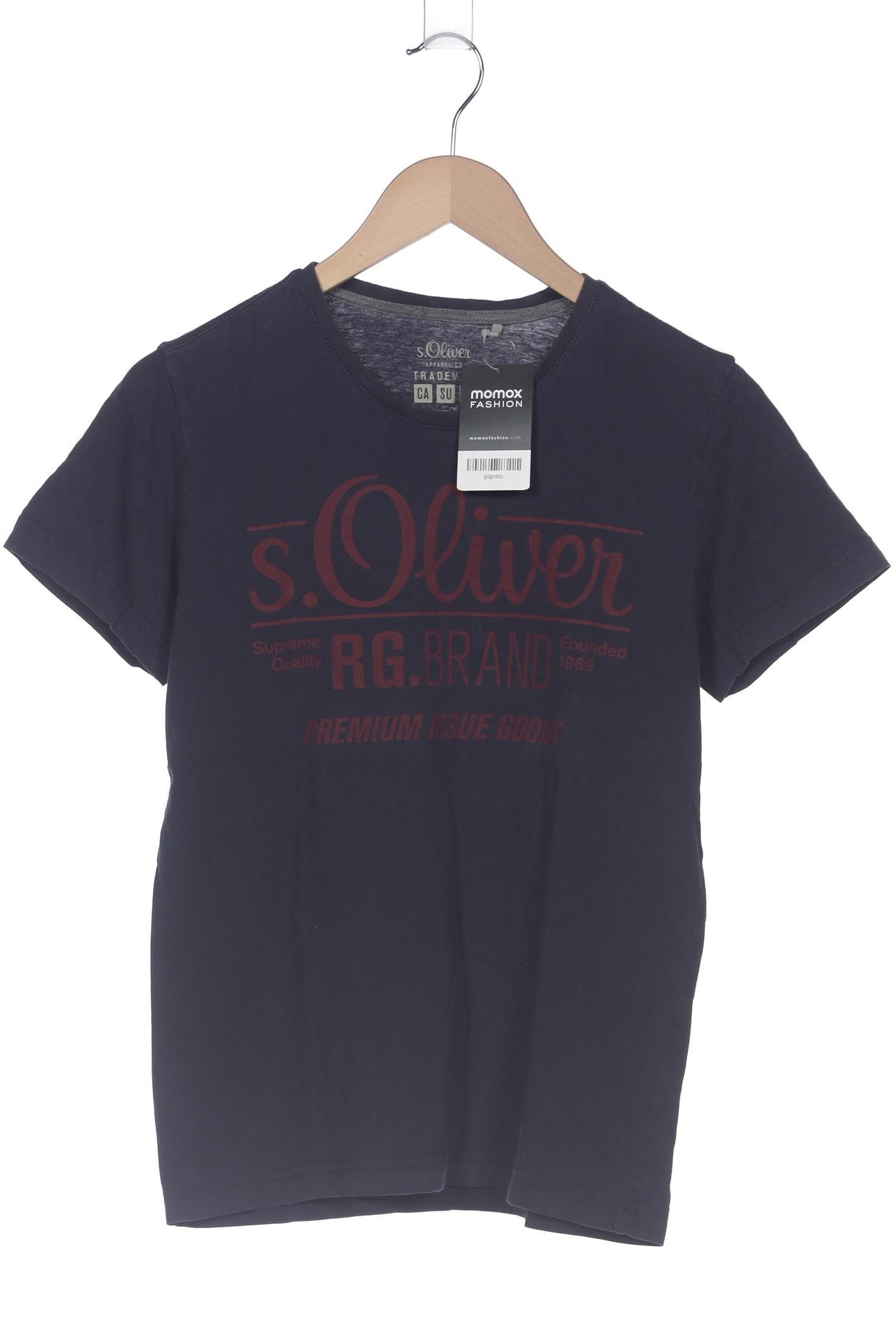 

s.Oliver Herren T-Shirt, marineblau, Gr. 46