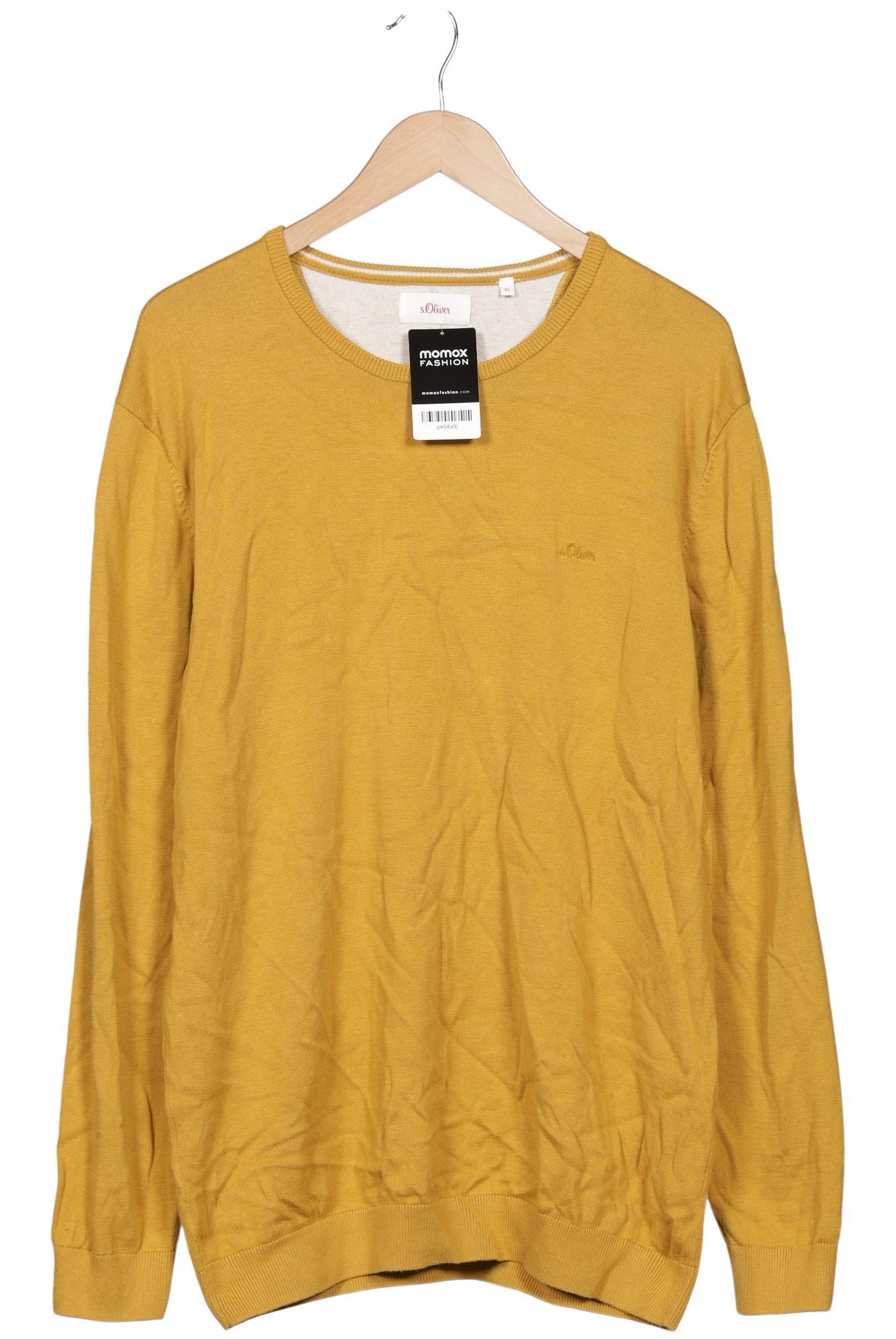 

s.Oliver Herren Pullover, gelb, Gr. 54