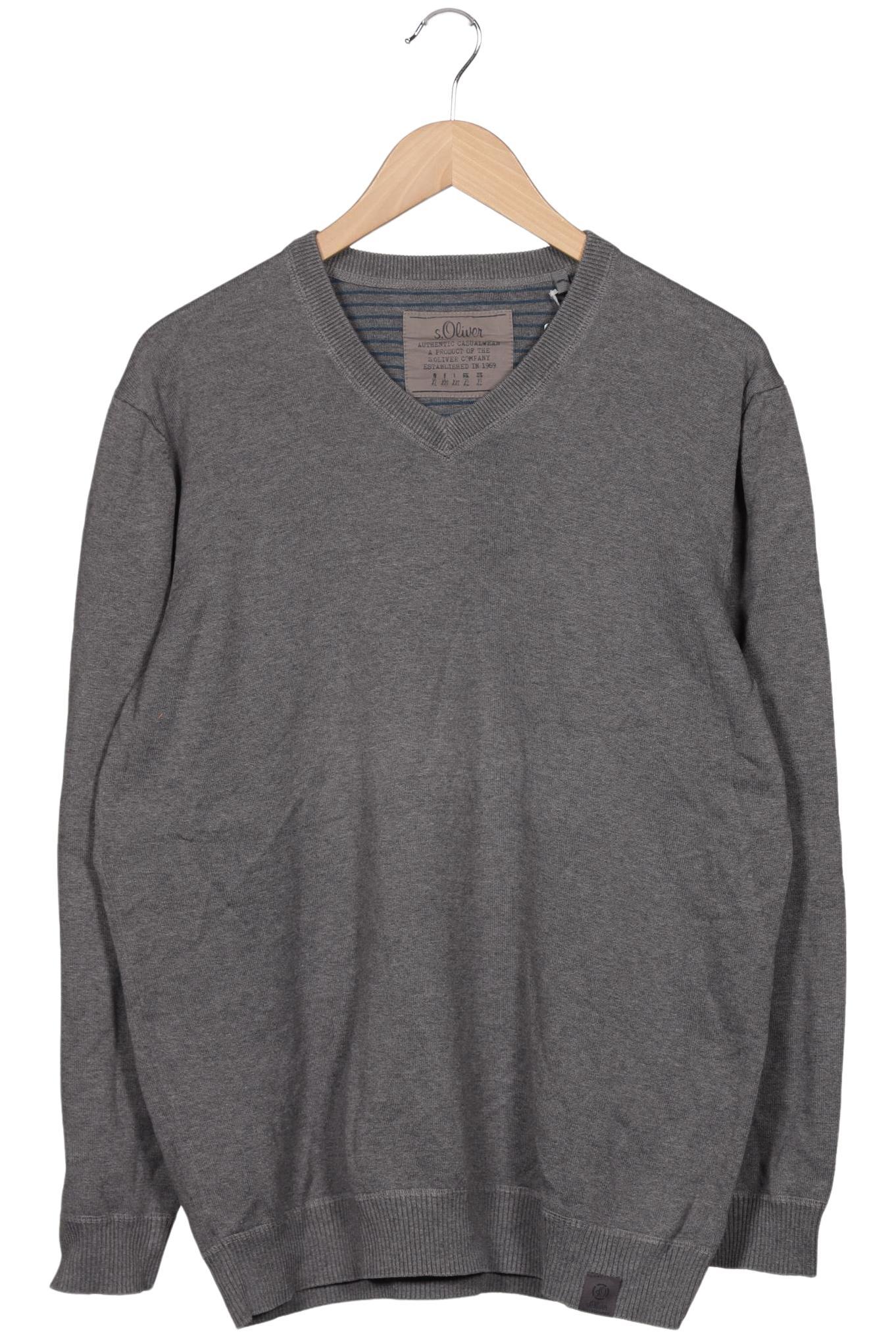 

s.Oliver Herren Pullover, grau, Gr. 54
