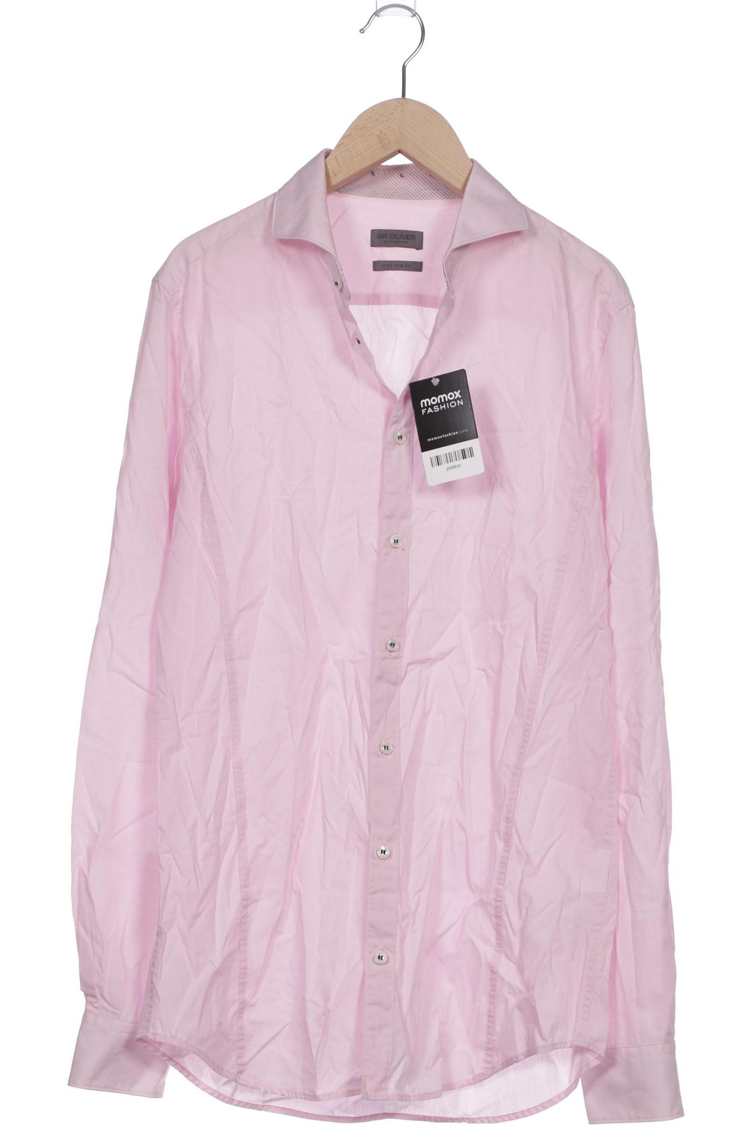 

s.Oliver Herren Hemd, pink, Gr. 46