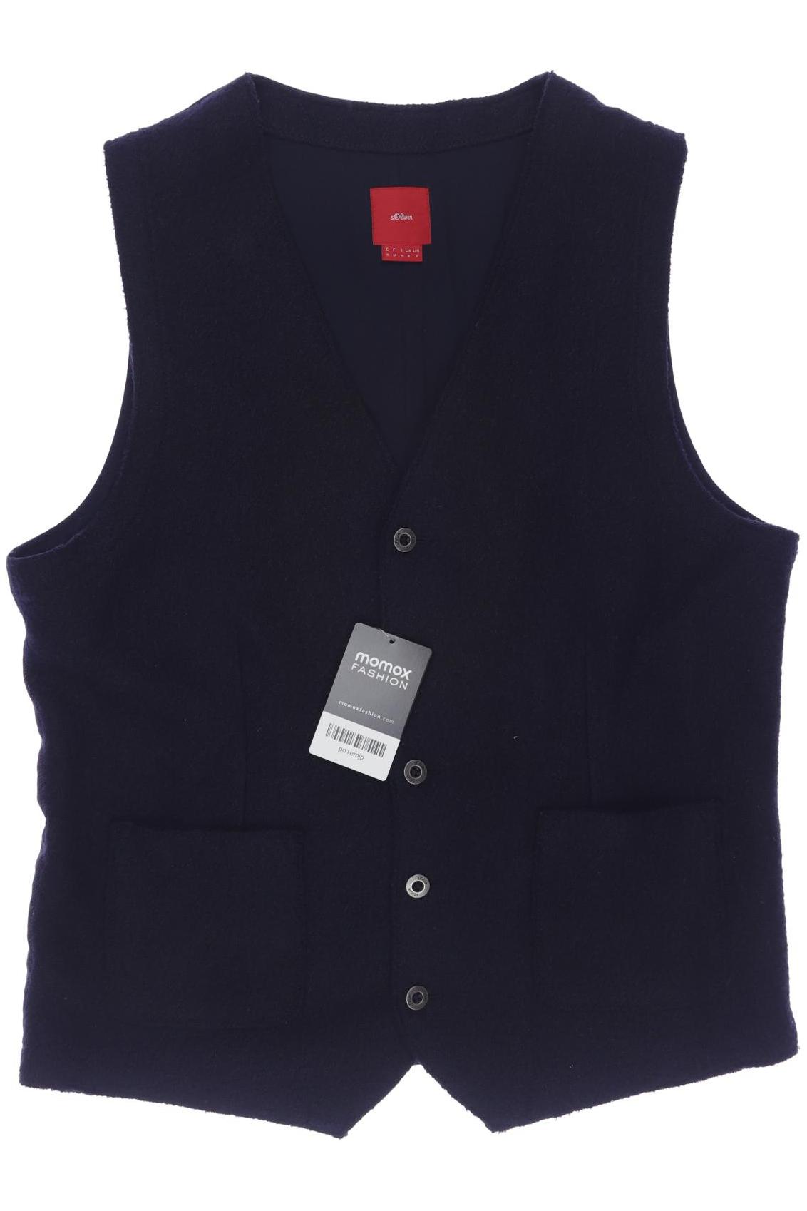 

s.Oliver Herren Weste, marineblau, Gr. 46