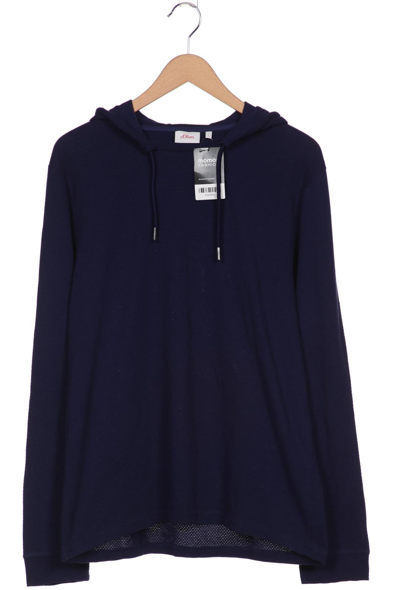 

s.Oliver Herren Kapuzenpullover, marineblau, Gr. 52