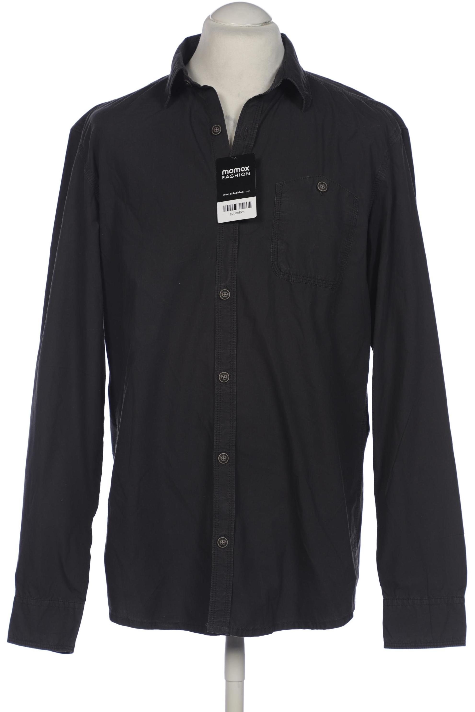 

s.Oliver Herren Hemd, schwarz, Gr. 52