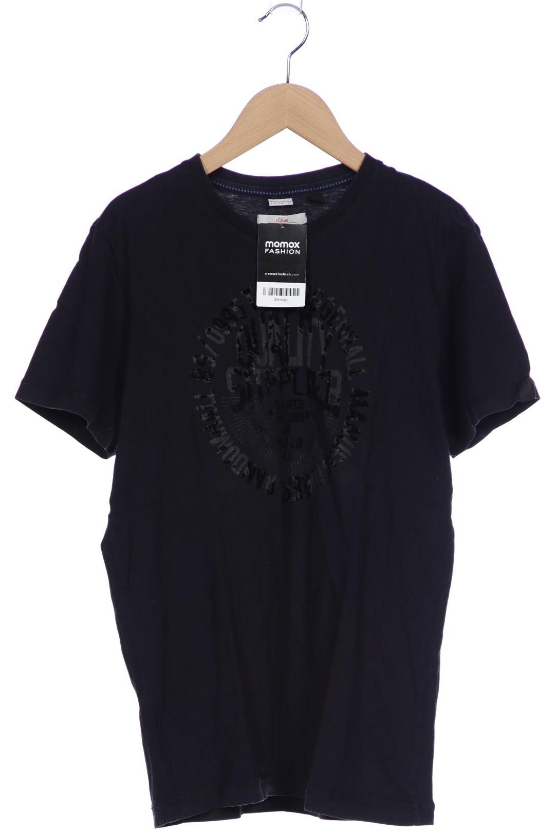 

s.Oliver Herren T-Shirt, marineblau, Gr. 48