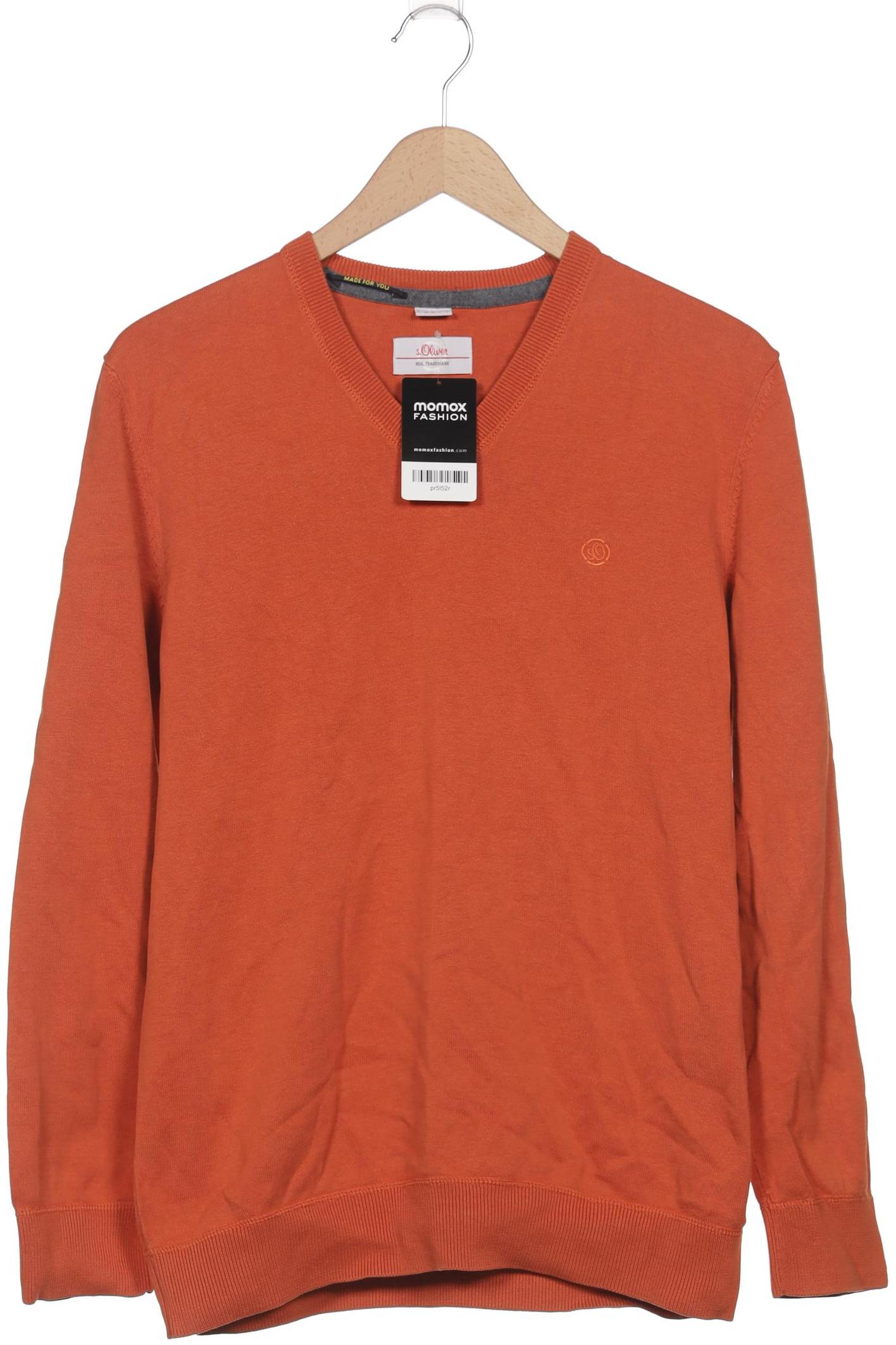 

s.Oliver Herren Pullover, orange, Gr. 52