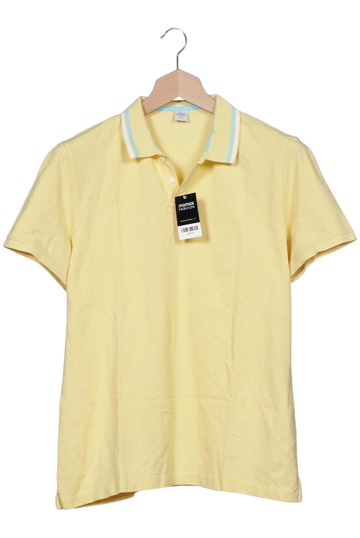 

s.Oliver Herren Poloshirt, gelb, Gr. 56