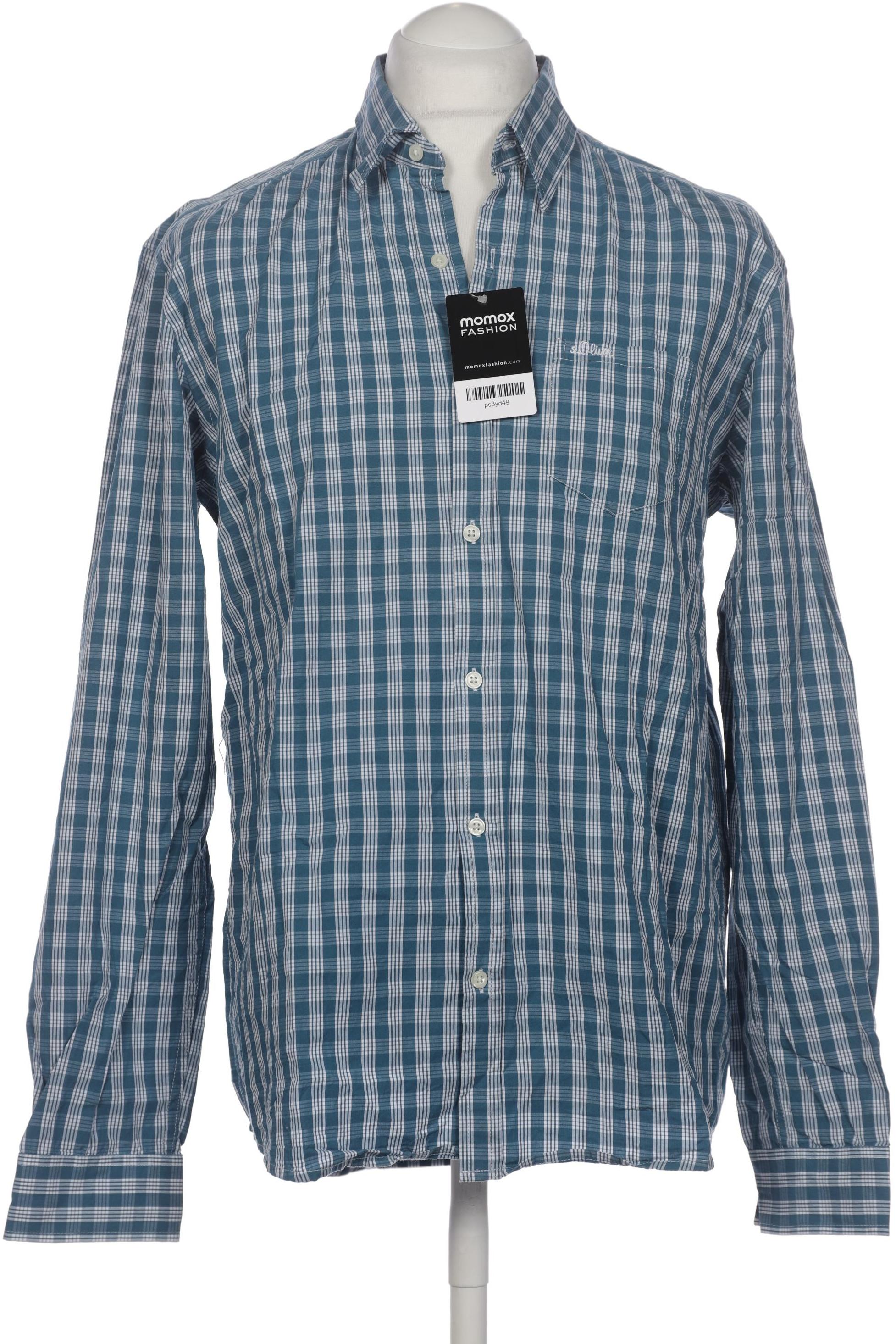 

s.Oliver Herren Hemd, blau, Gr. 52