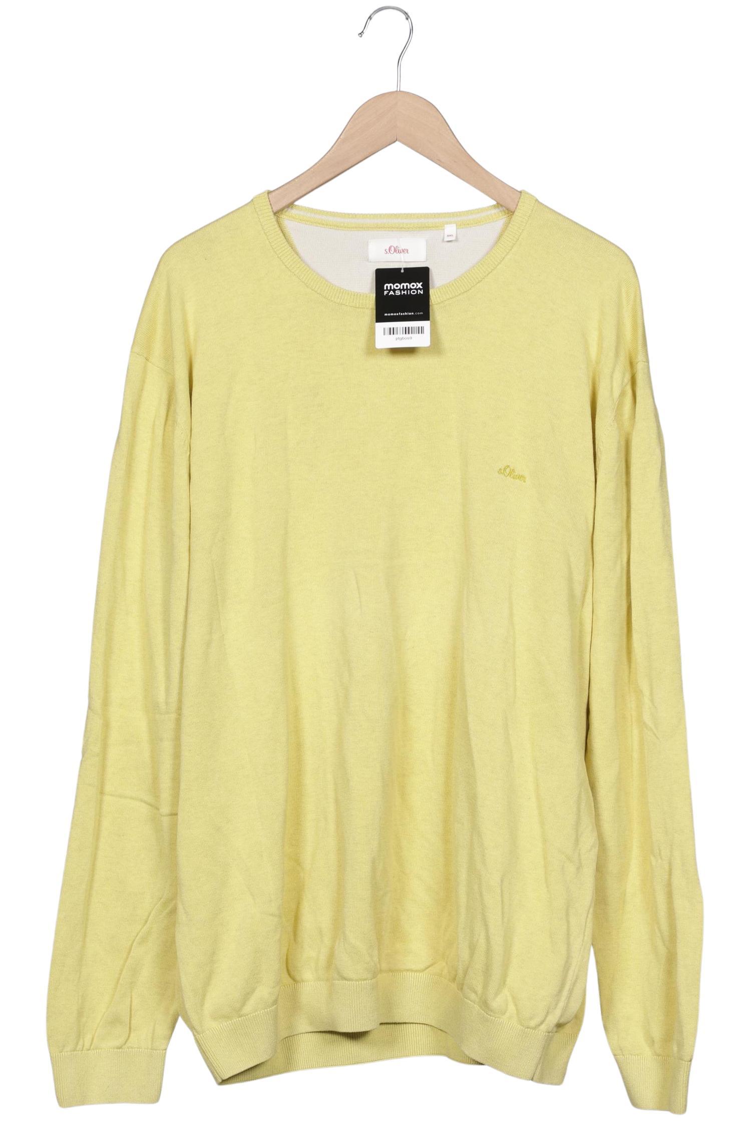 

s.Oliver Herren Pullover, gelb, Gr. 58