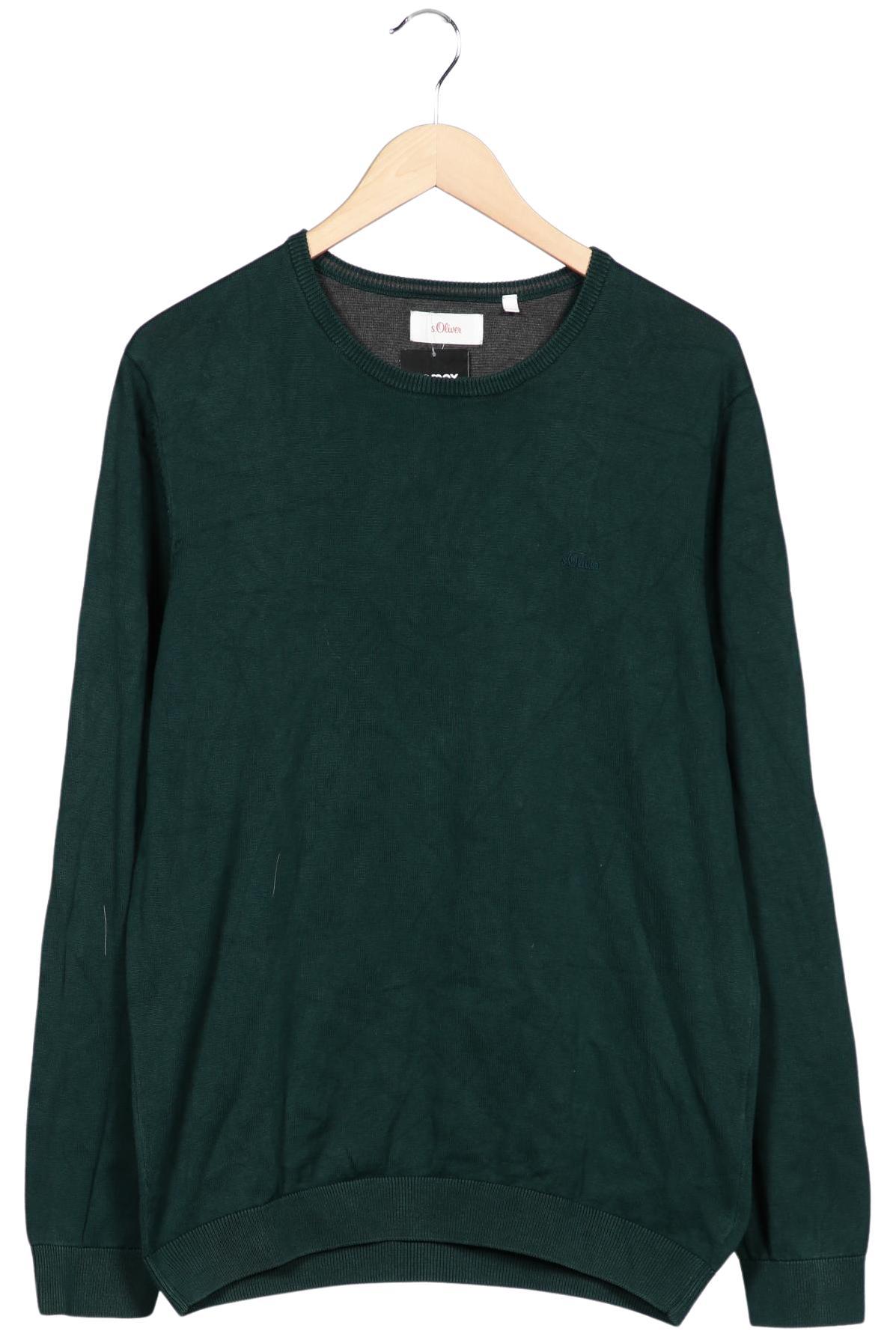 

s.Oliver Herren Pullover, grün, Gr. 52