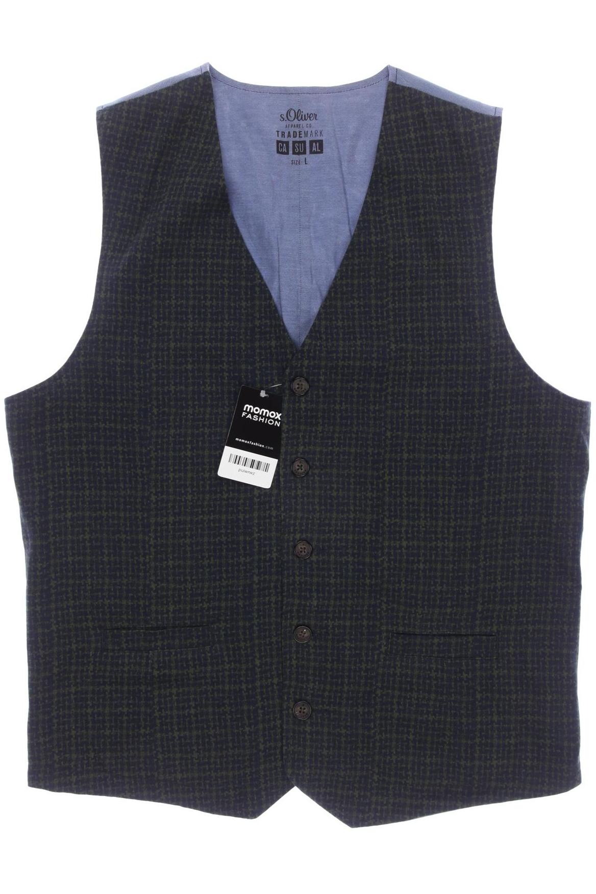 

s.Oliver Herren Weste, grau, Gr. 52