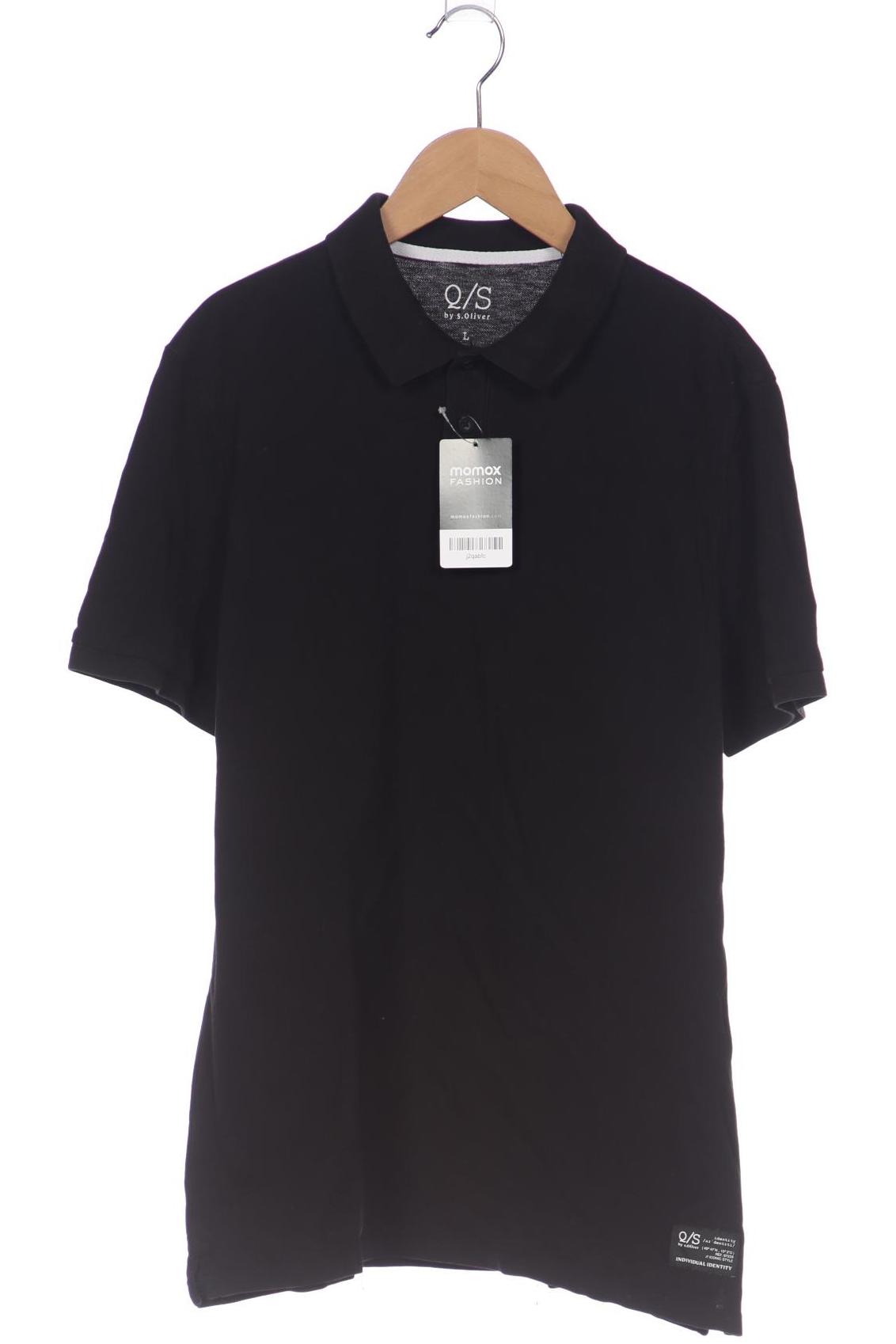 

s.Oliver Herren Poloshirt, schwarz, Gr. 52
