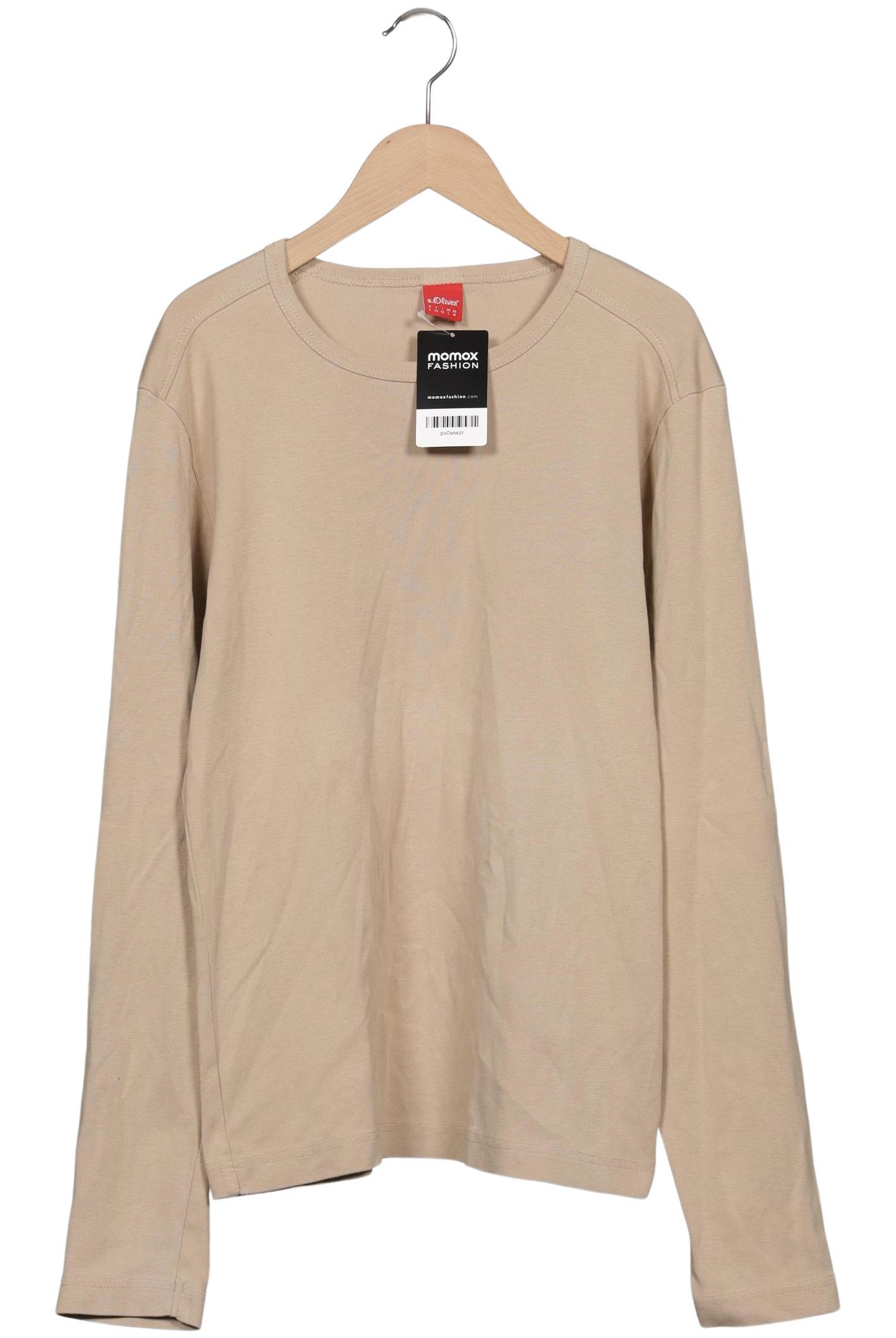 

s.Oliver Herren Langarmshirt, beige, Gr. 52