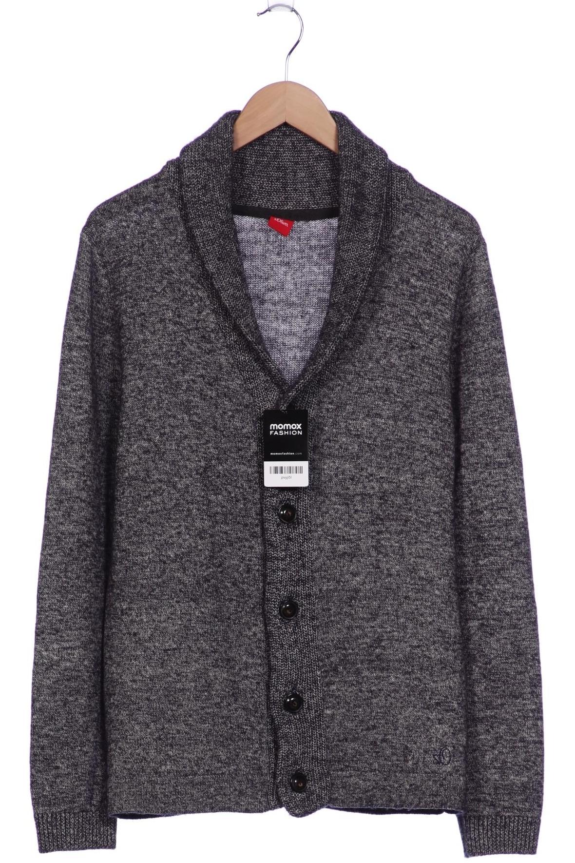 

s.Oliver Herren Strickjacke, grün, Gr. 48