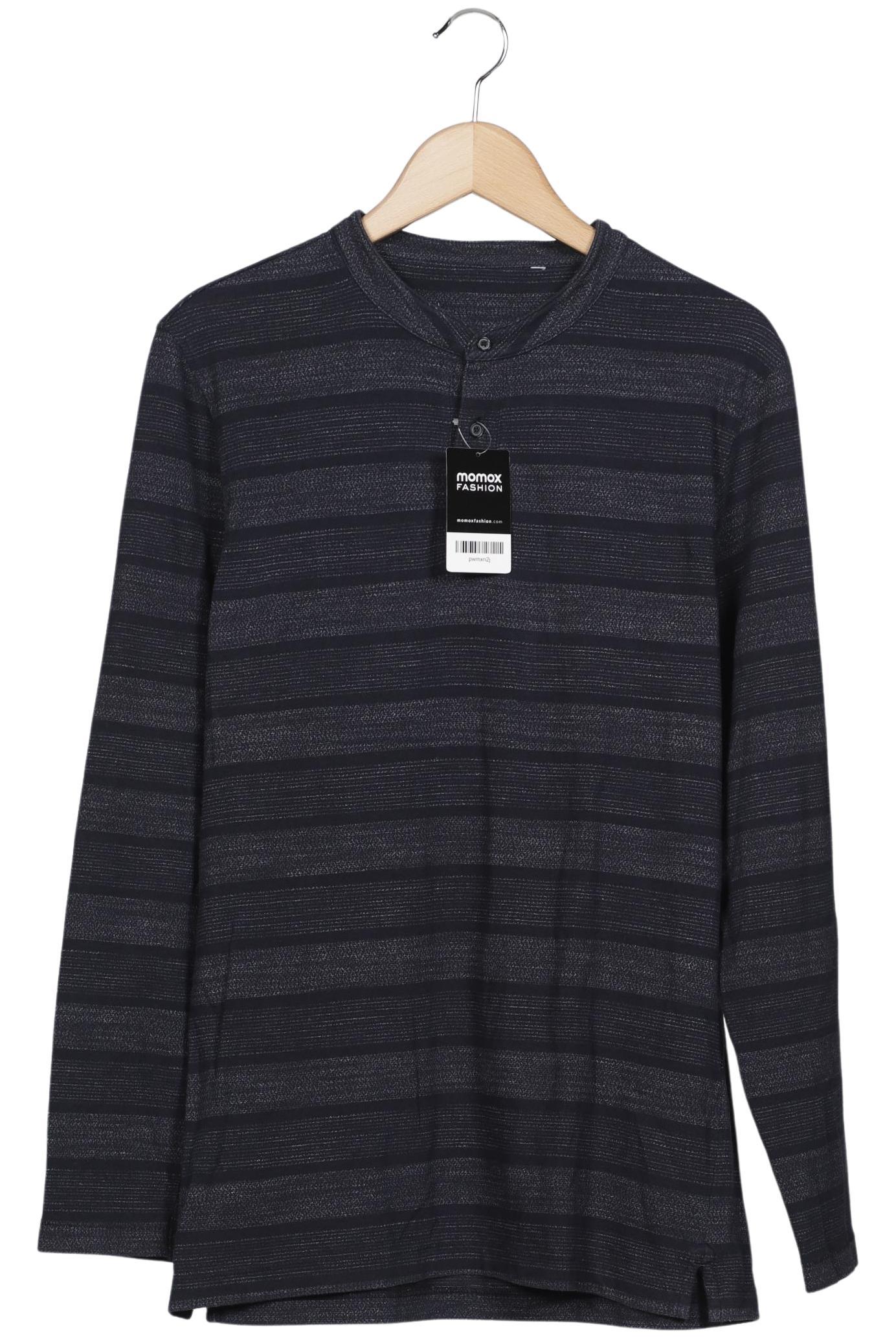 

s.Oliver Herren Langarmshirt, marineblau, Gr. 52