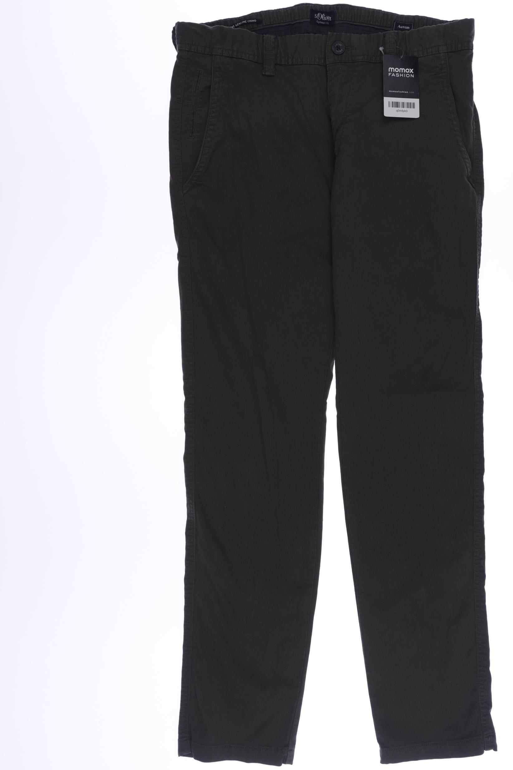 

s.Oliver Herren Stoffhose, grün, Gr. 31