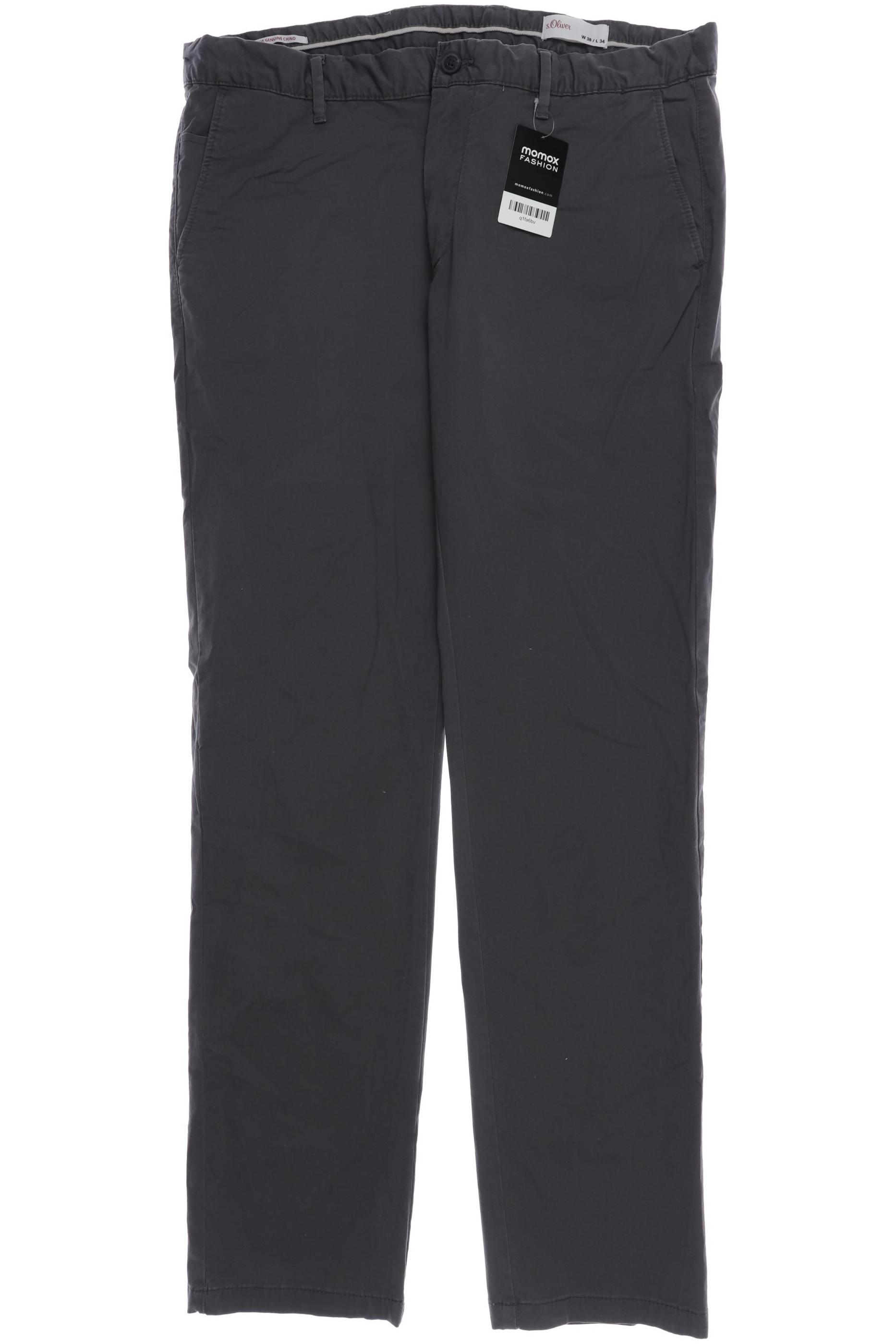 

s.Oliver Herren Stoffhose, grau, Gr. 38