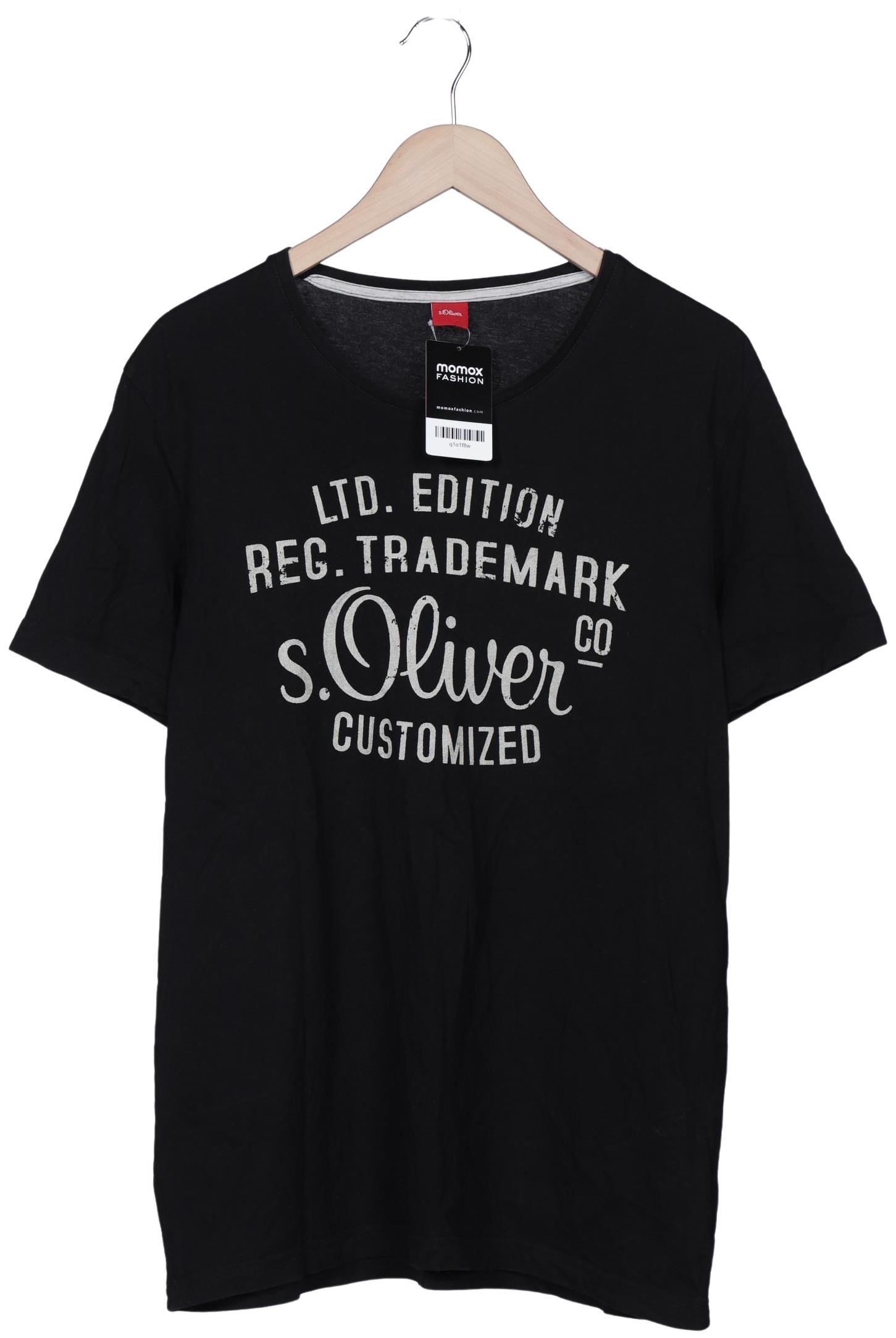 Thumbnail - s.Oliver Herren T-Shirt, schwarz, Gr. 54