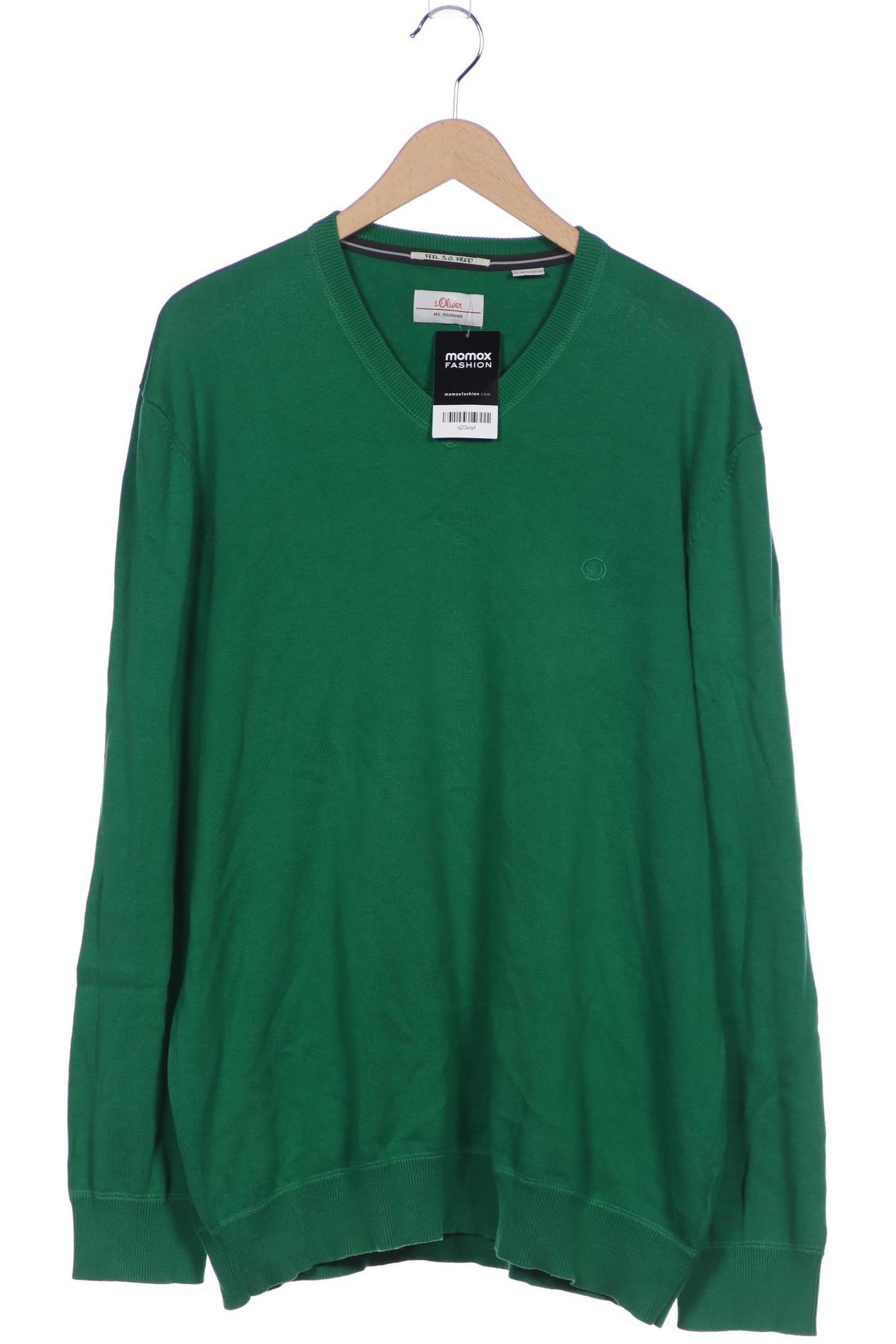 

s.Oliver Herren Pullover, grün, Gr. 56