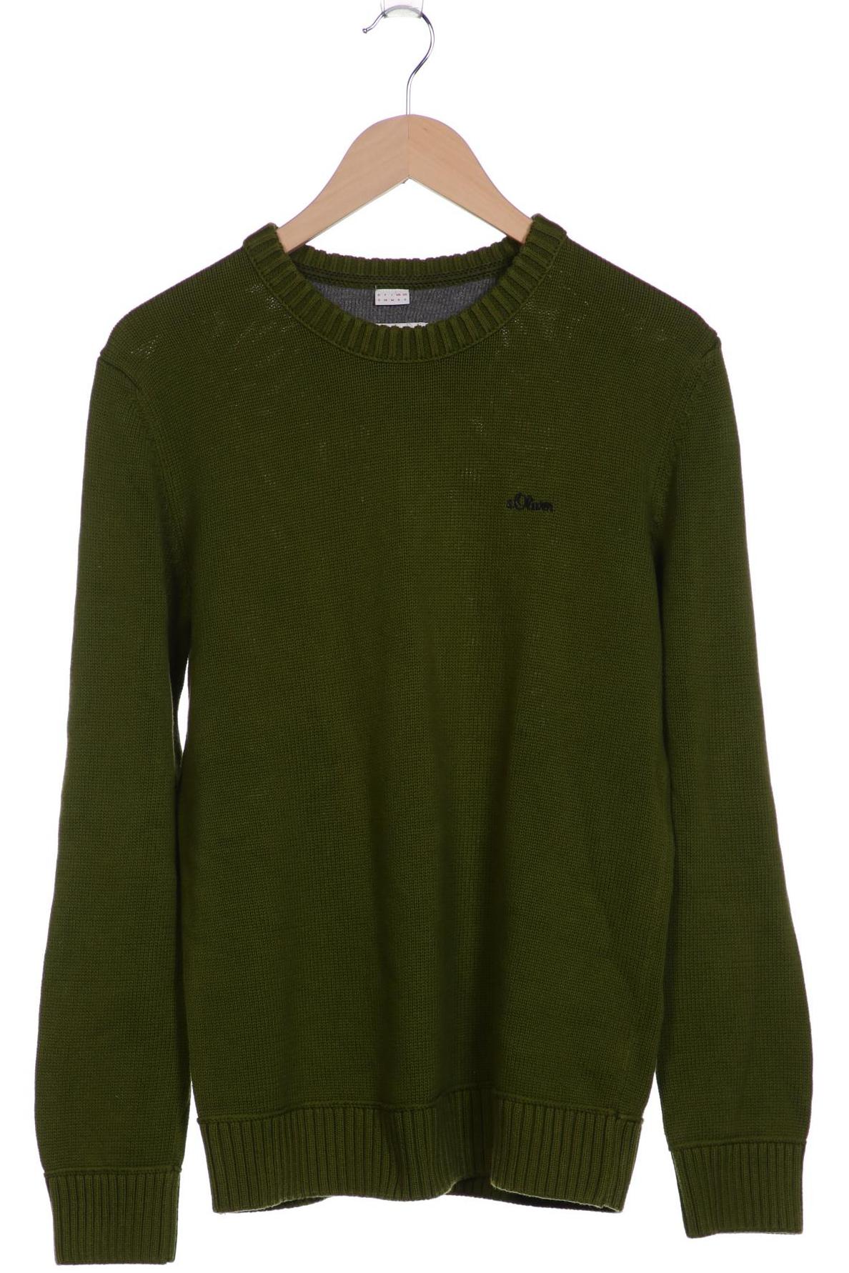 

s.Oliver Herren Pullover, grün, Gr. 46