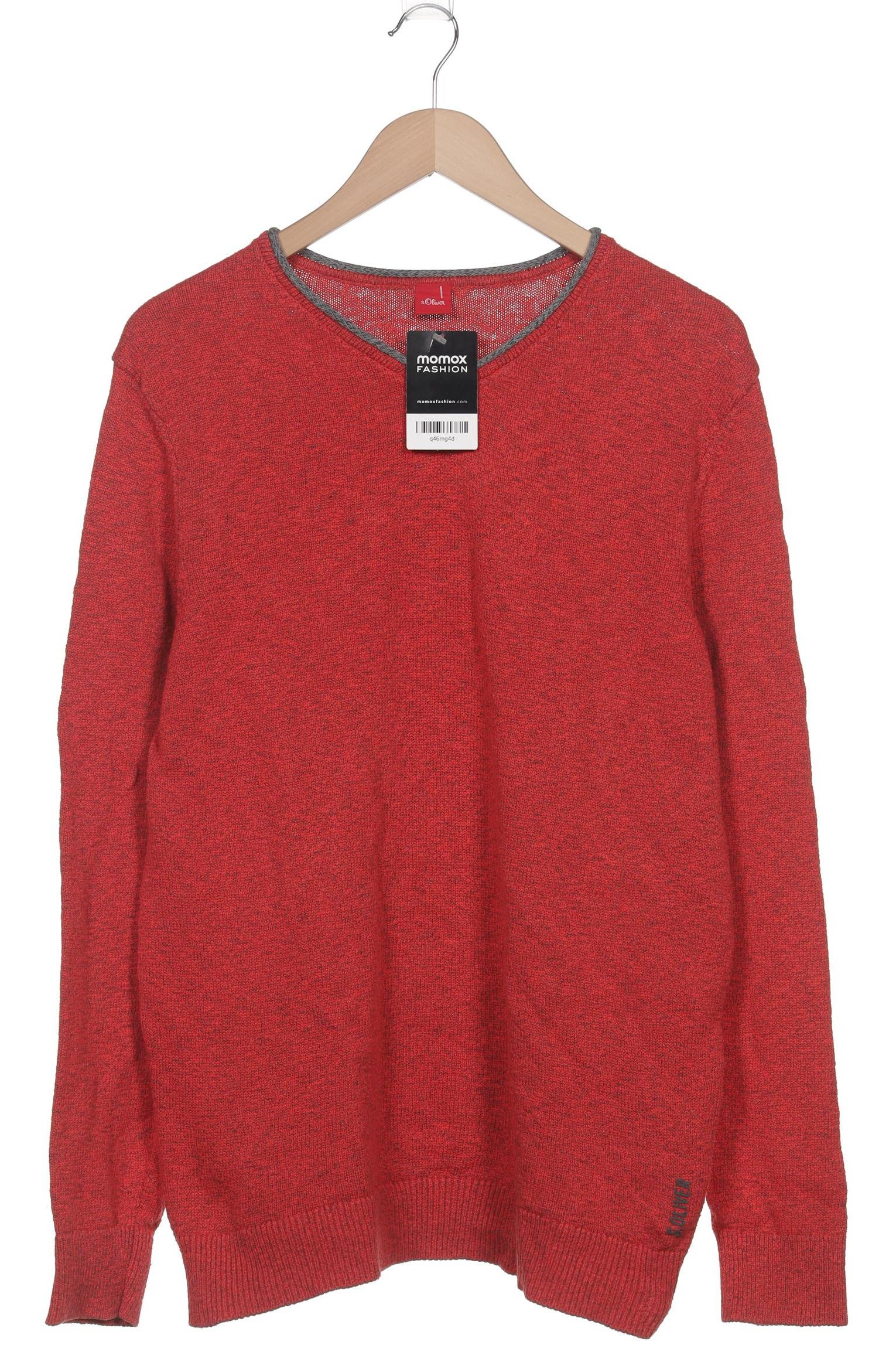 

s.Oliver Herren Pullover, rot, Gr. 52