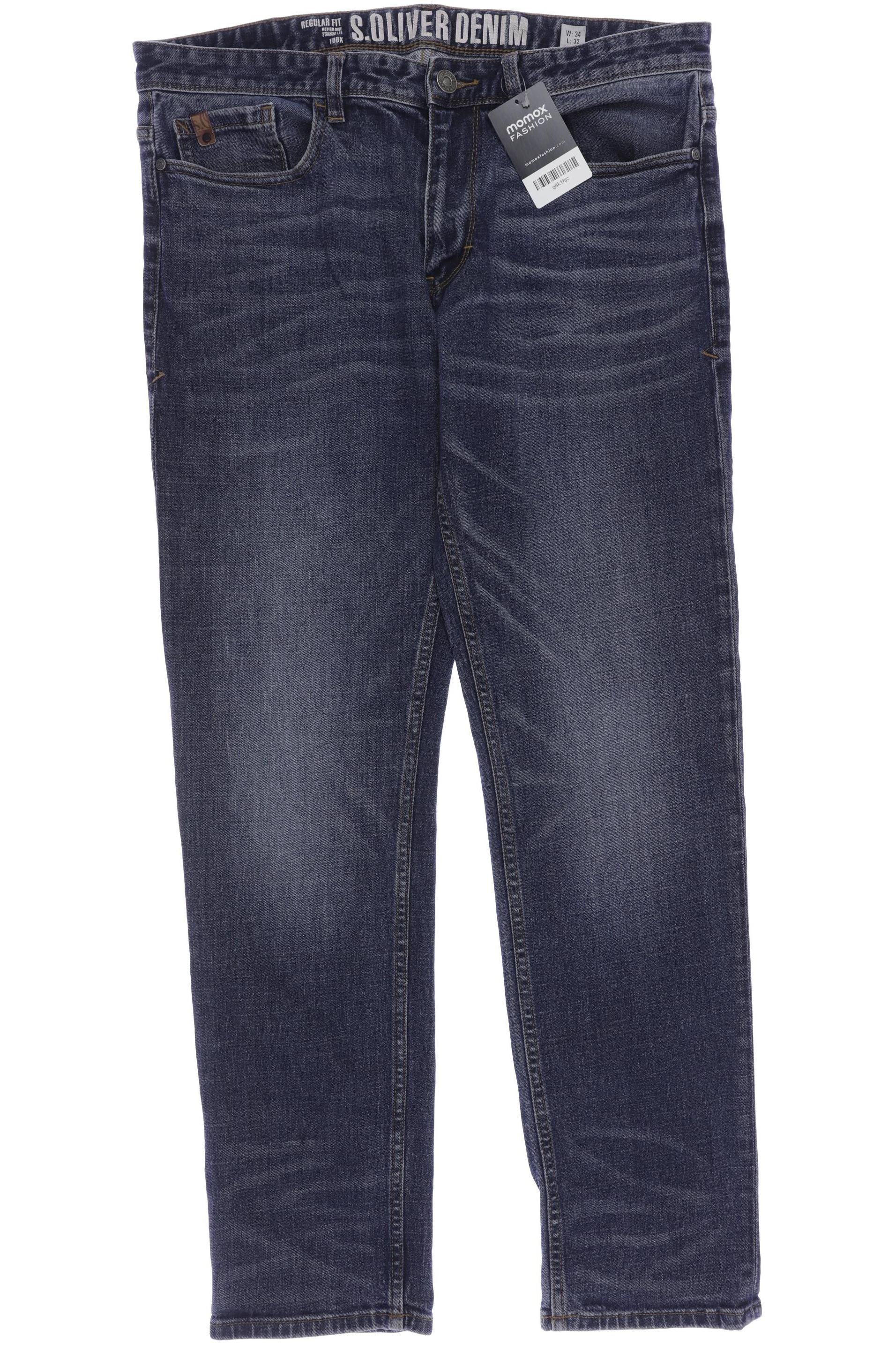

s.Oliver Herren Jeans, blau, Gr. 34