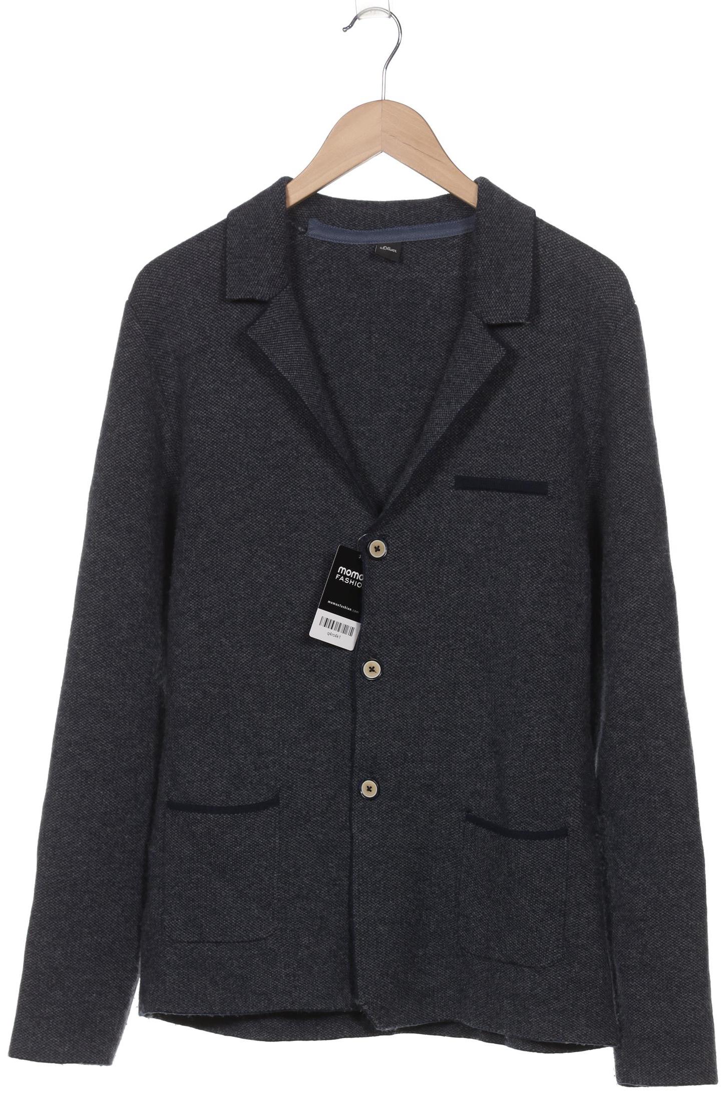 

s.Oliver Herren Strickjacke, marineblau, Gr. 52