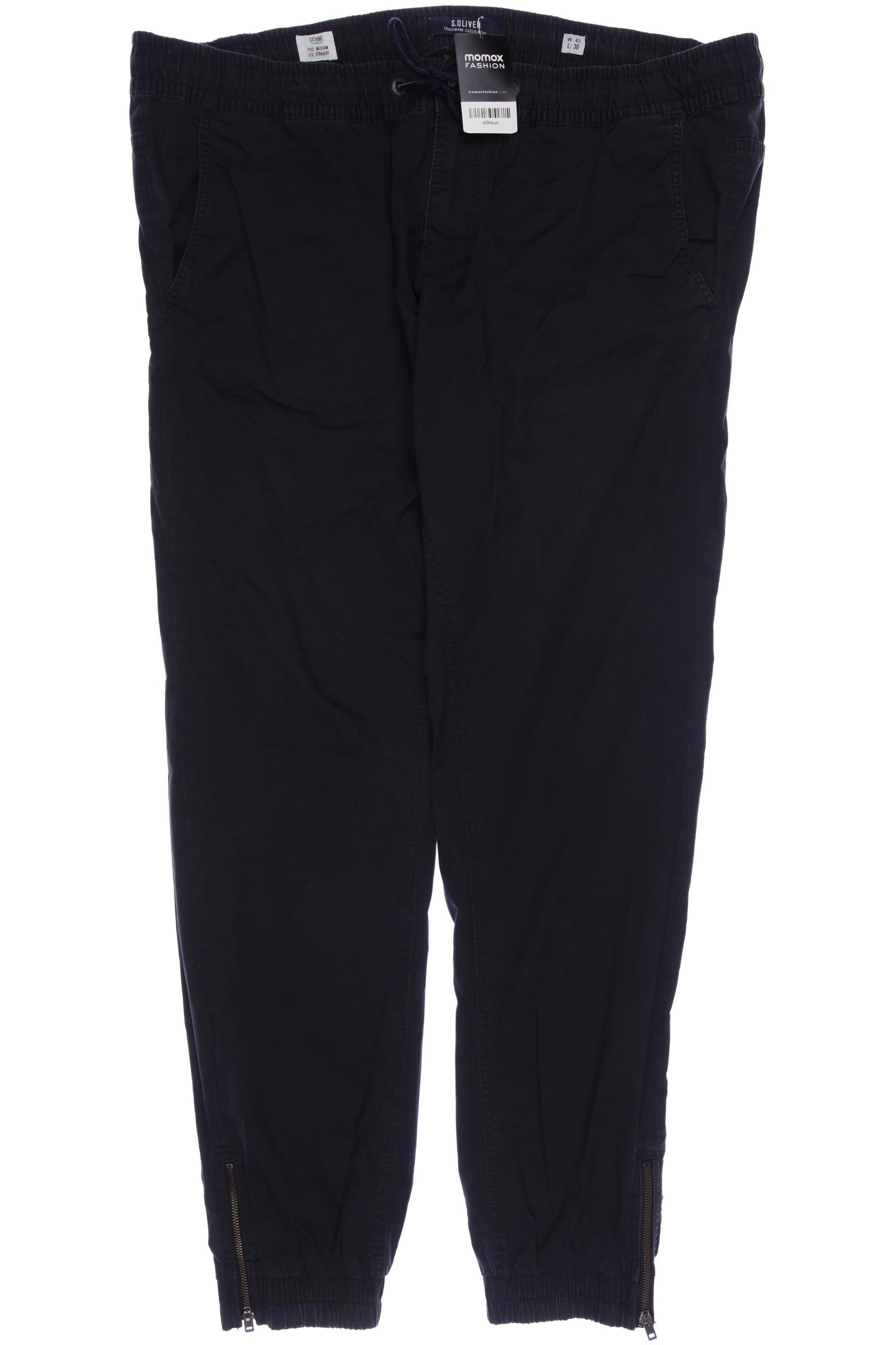 

s.Oliver Herren Stoffhose, schwarz, Gr. 42