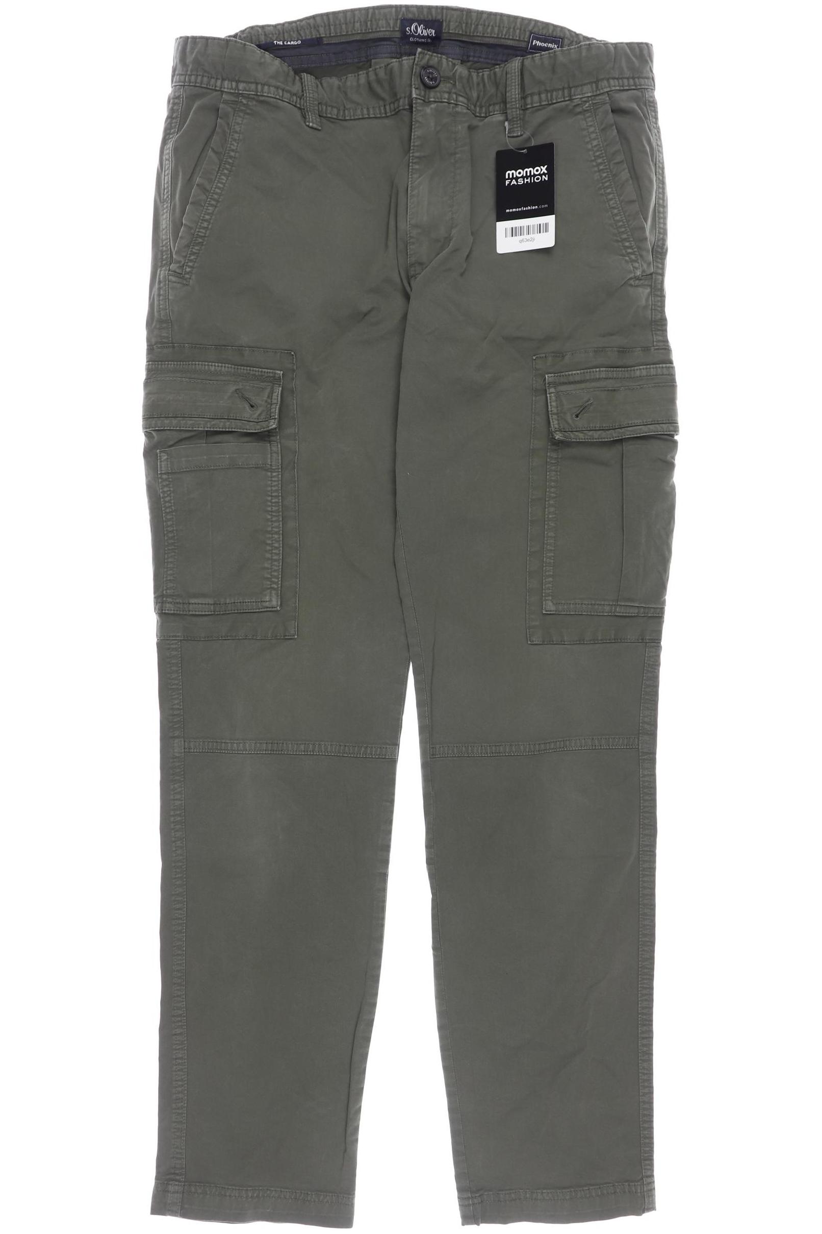 

s.Oliver Herren Stoffhose, grün