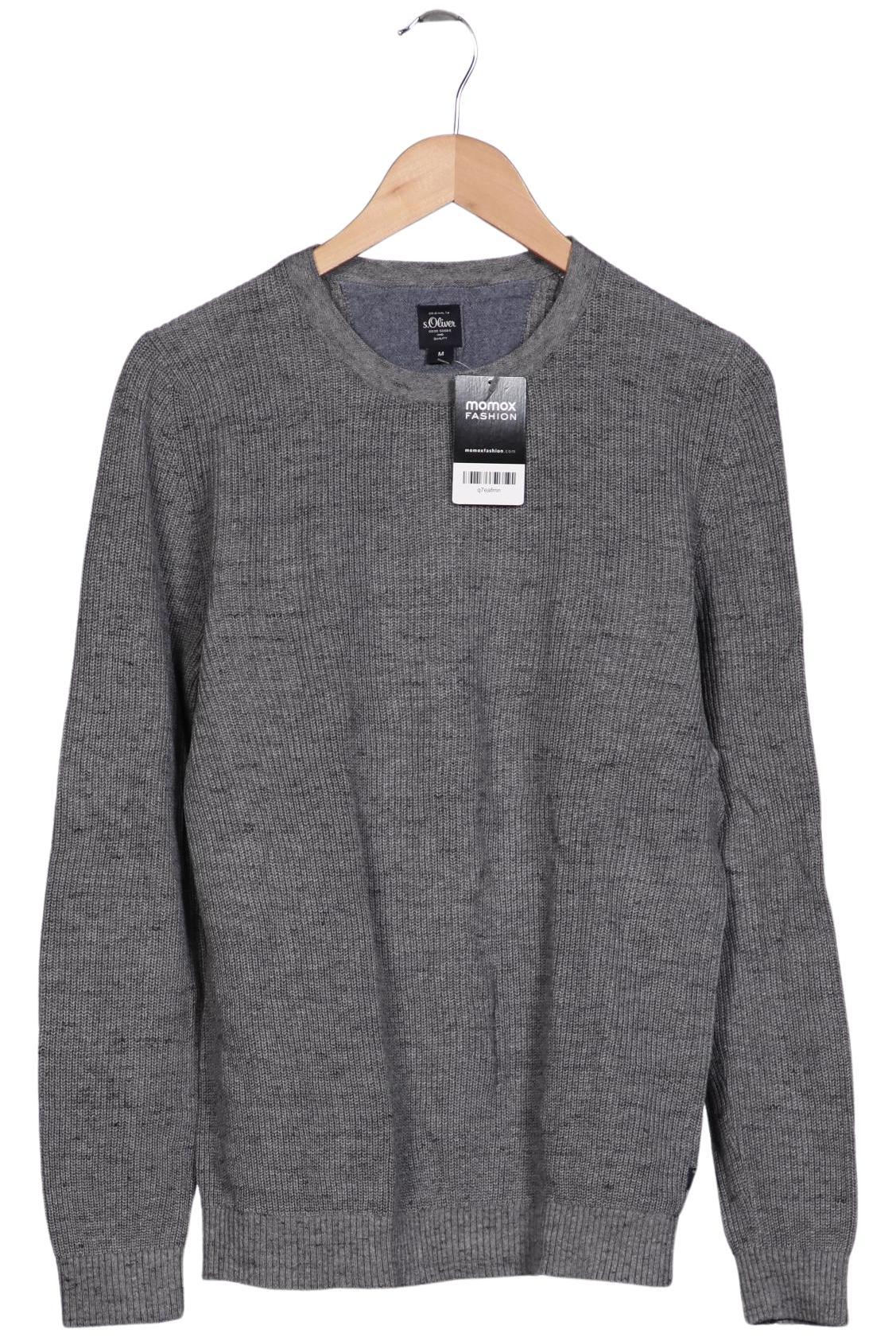 Thumbnail - s.Oliver Herren Pullover, grau, Gr. 48