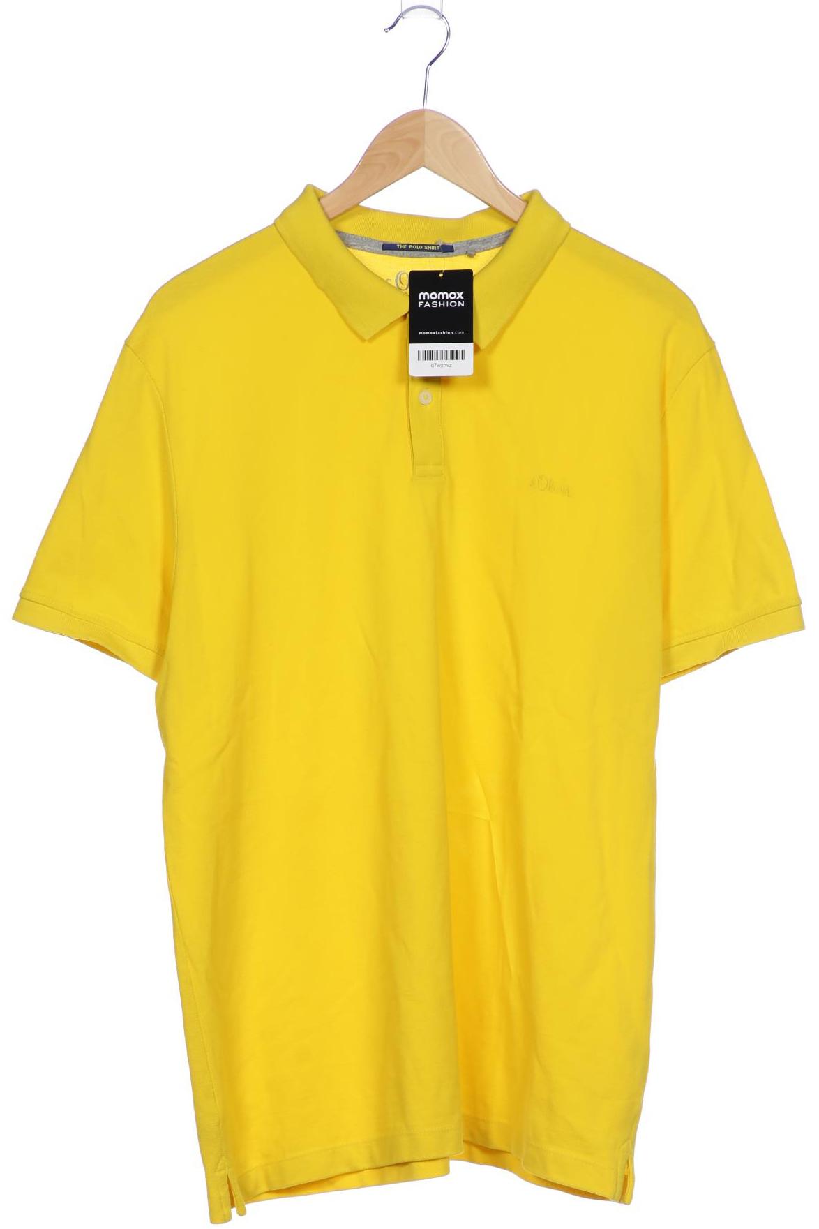 

s.Oliver Herren Poloshirt, gelb, Gr. 54