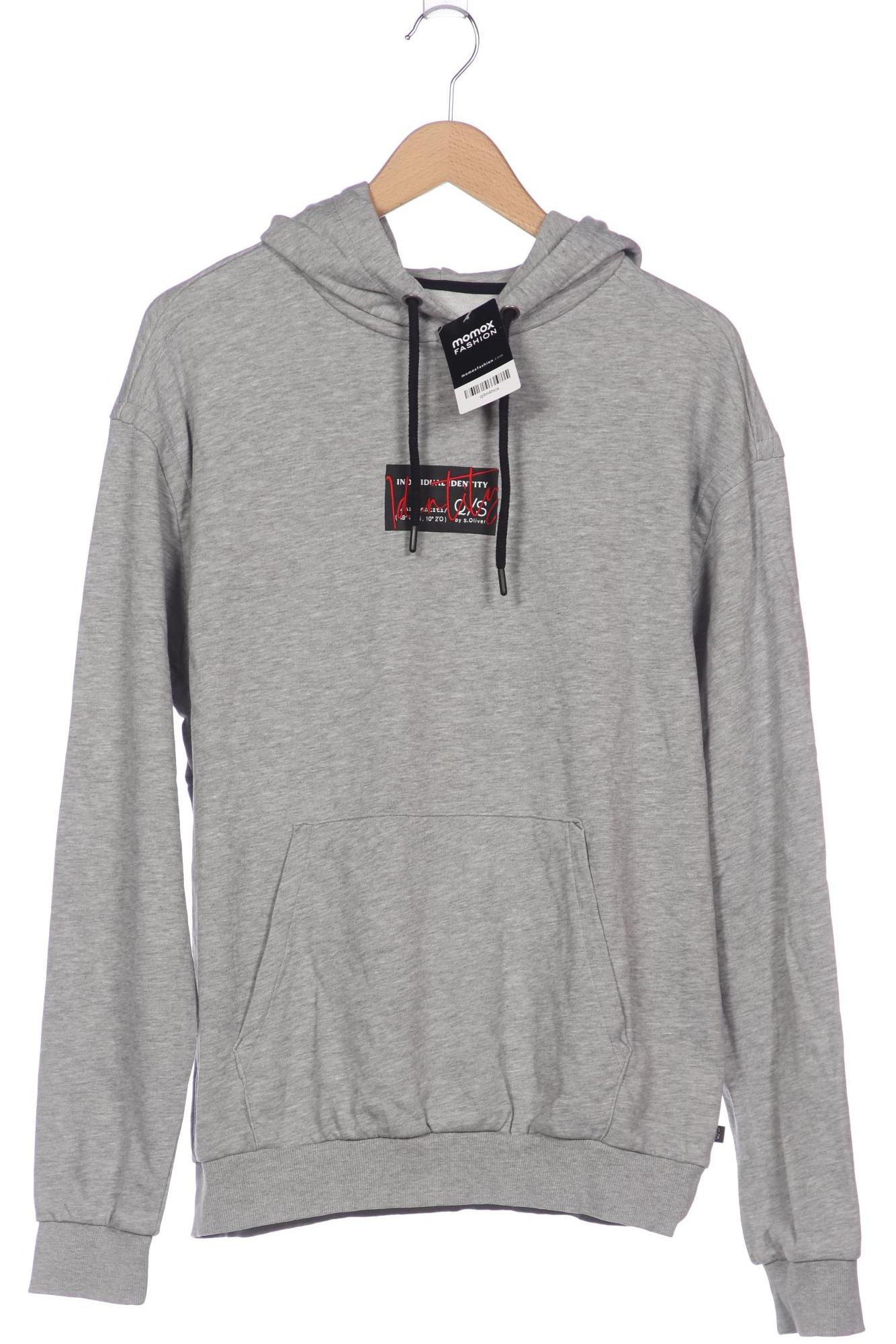 

s.Oliver Herren Kapuzenpullover, grau, Gr. 52