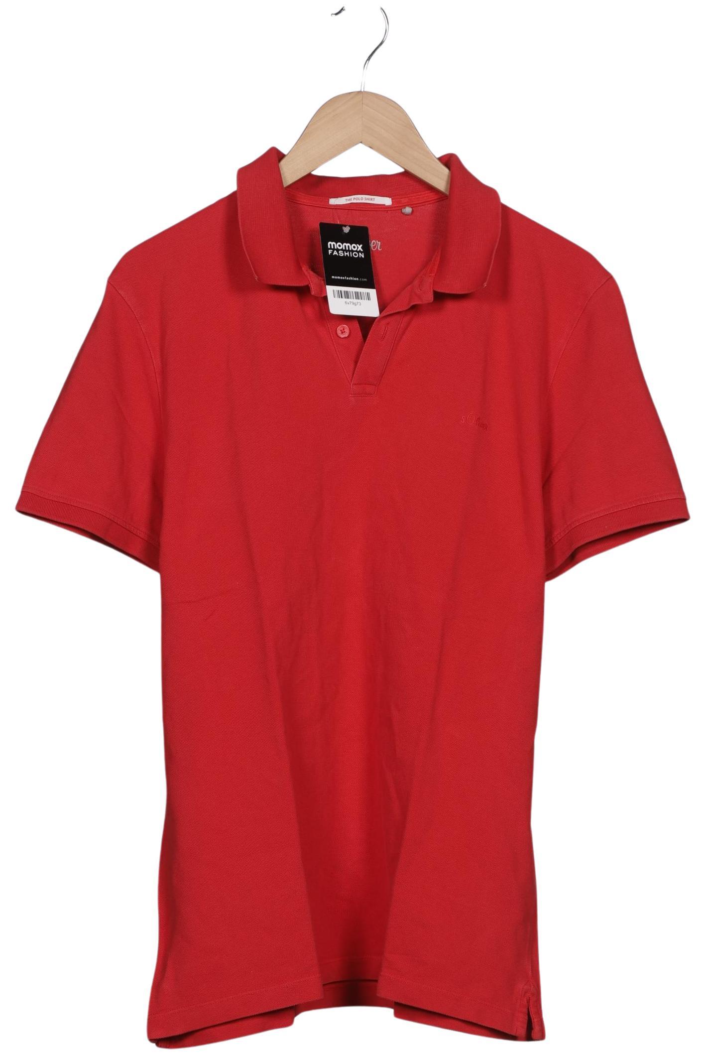 

s.Oliver Herren Poloshirt, rot, Gr. 54