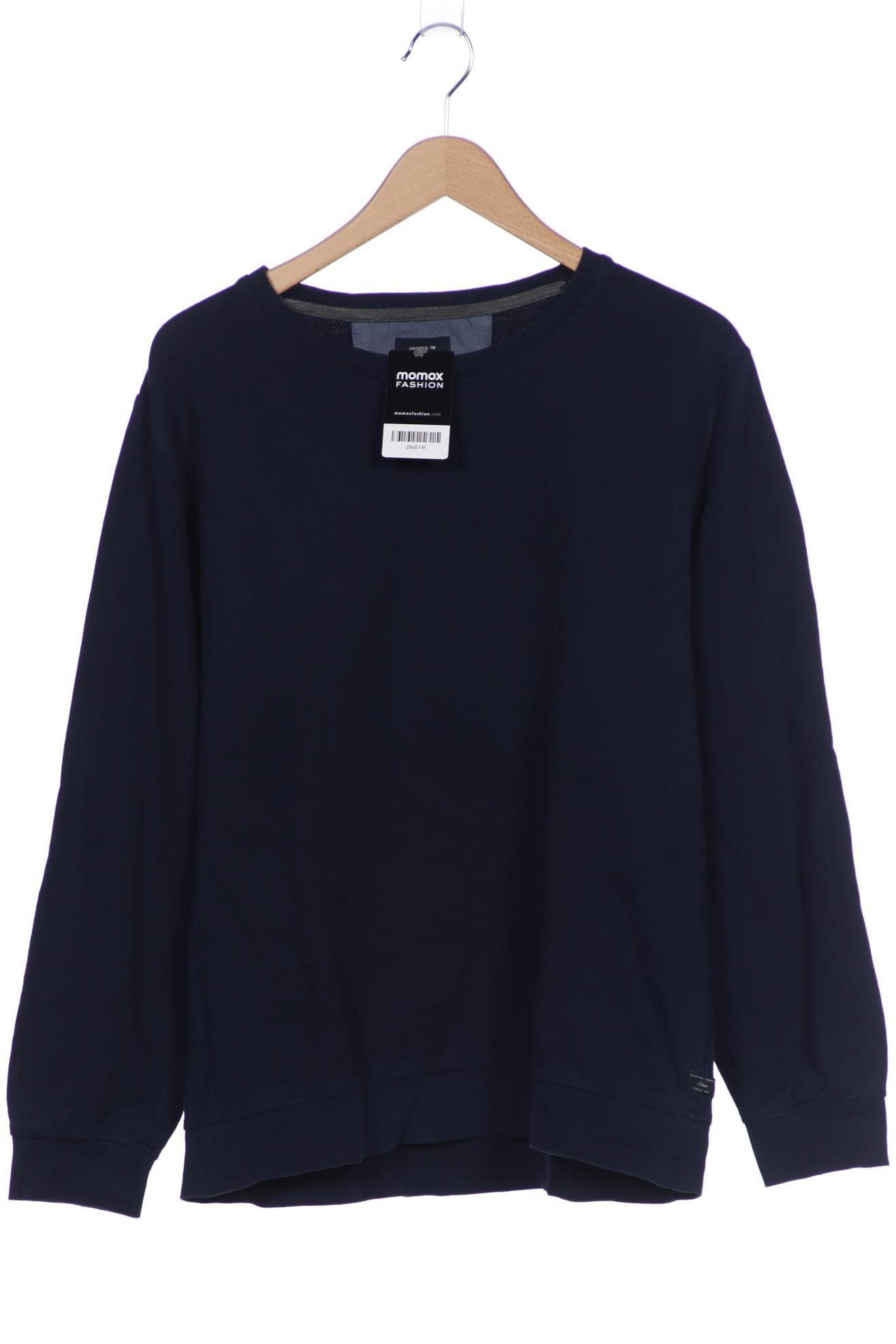

s.Oliver Herren Sweatshirt, marineblau, Gr. 52
