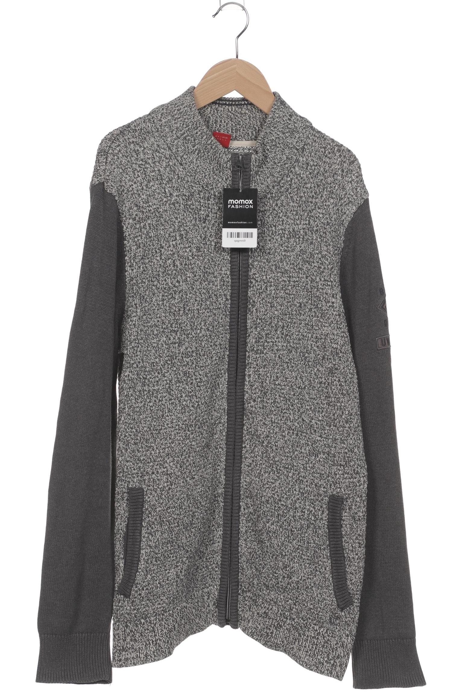 

s.Oliver Herren Strickjacke, grau, Gr. 52