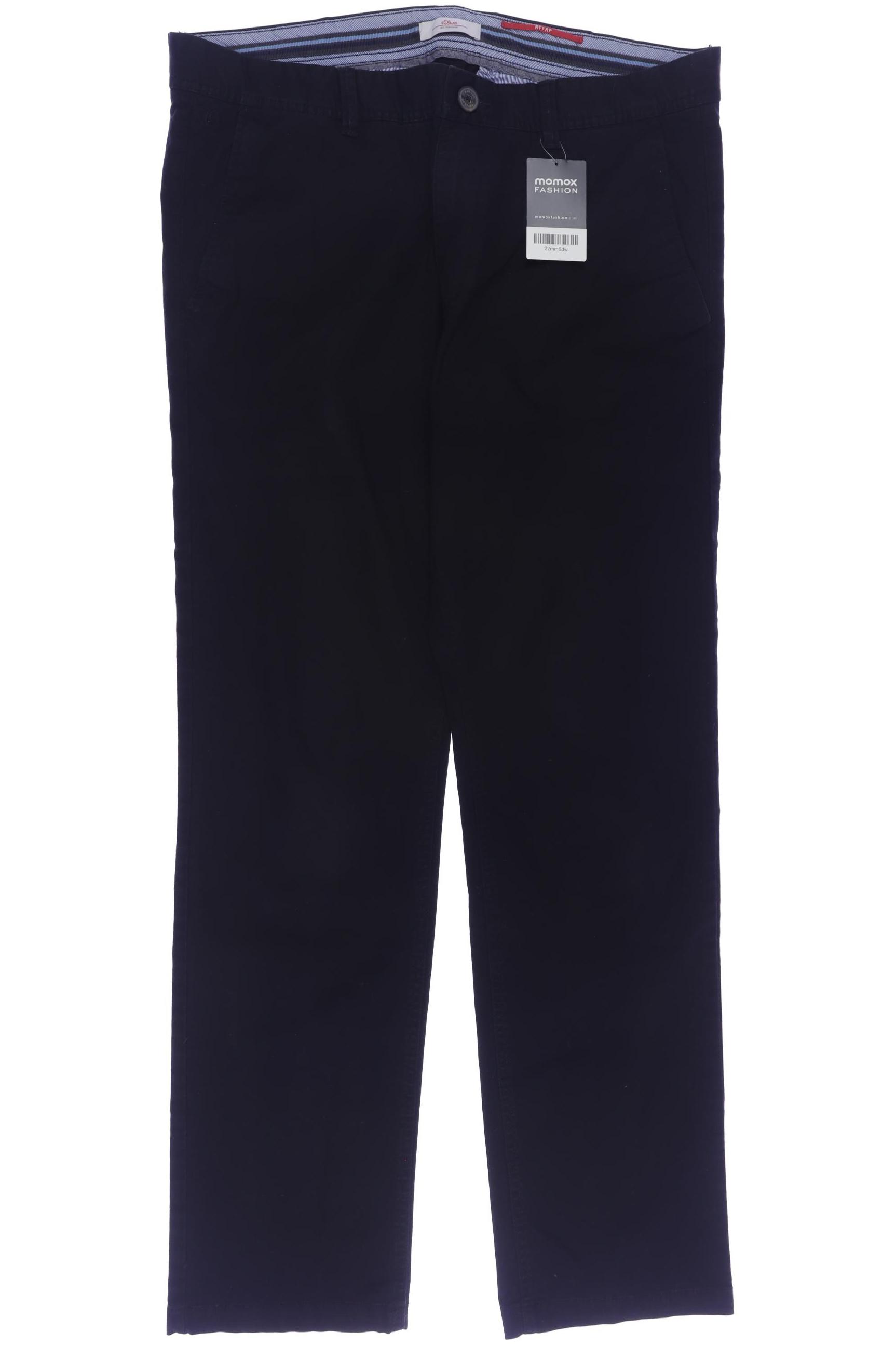 

s.Oliver Herren Stoffhose, schwarz, Gr. 35