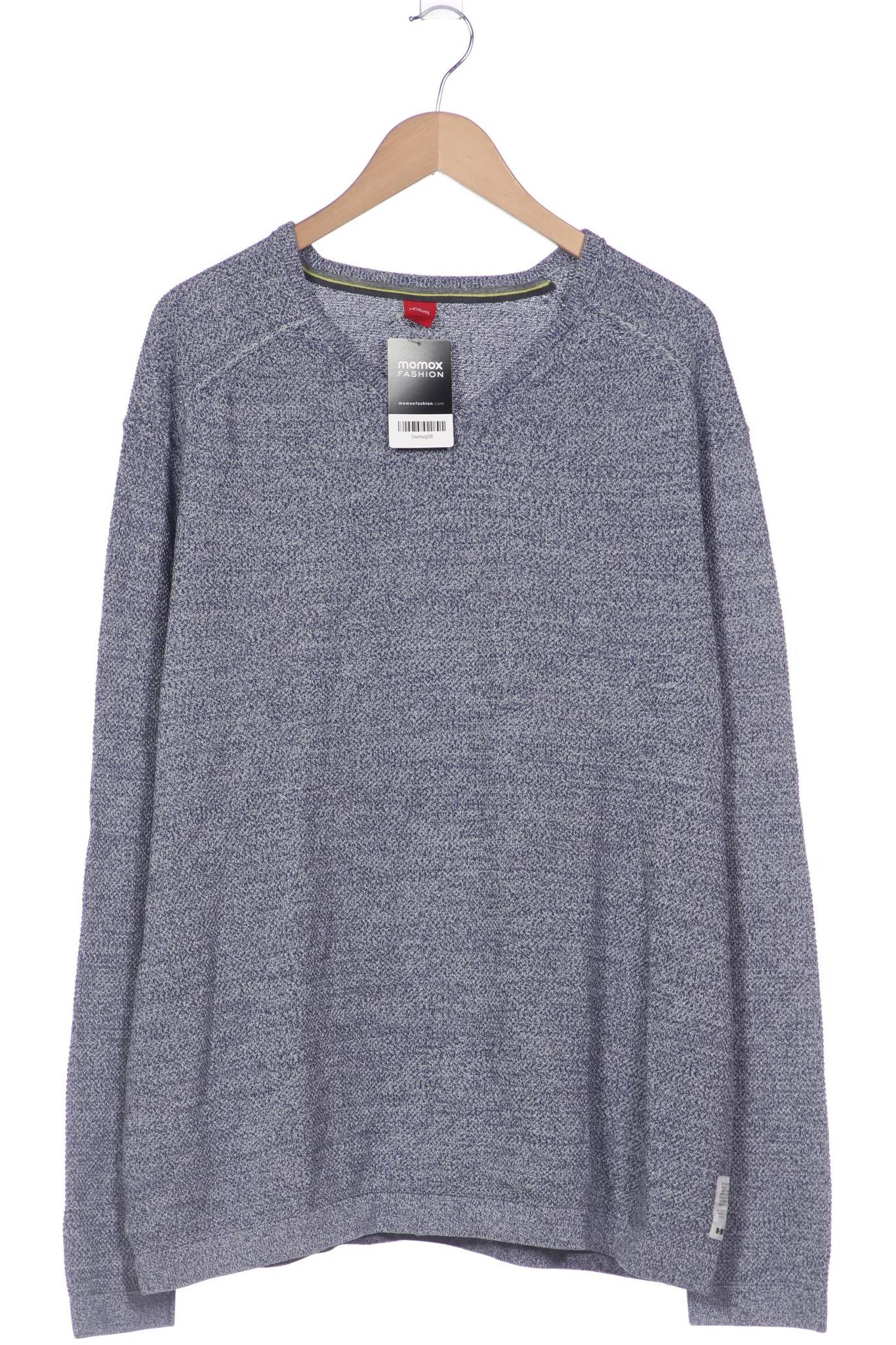 

s.Oliver Herren Pullover, blau, Gr. 58