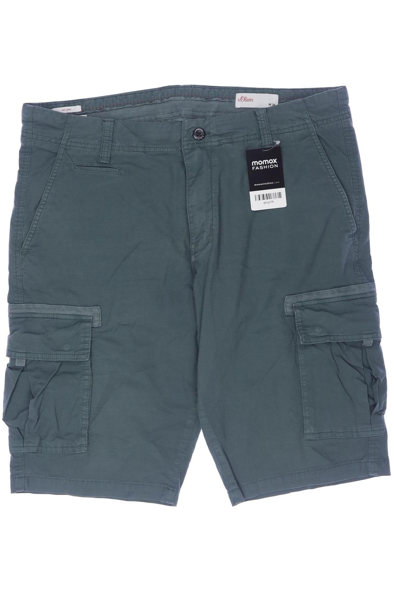 

s.Oliver Herren Shorts, grün, Gr. 34