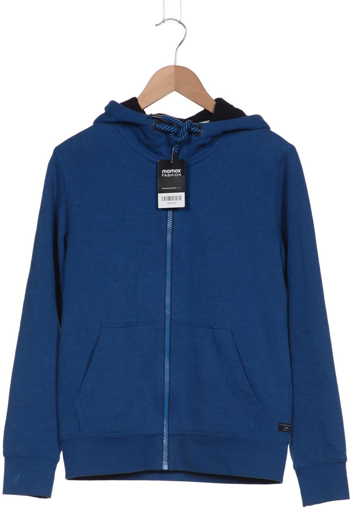 

s.Oliver Herren Kapuzenpullover, blau