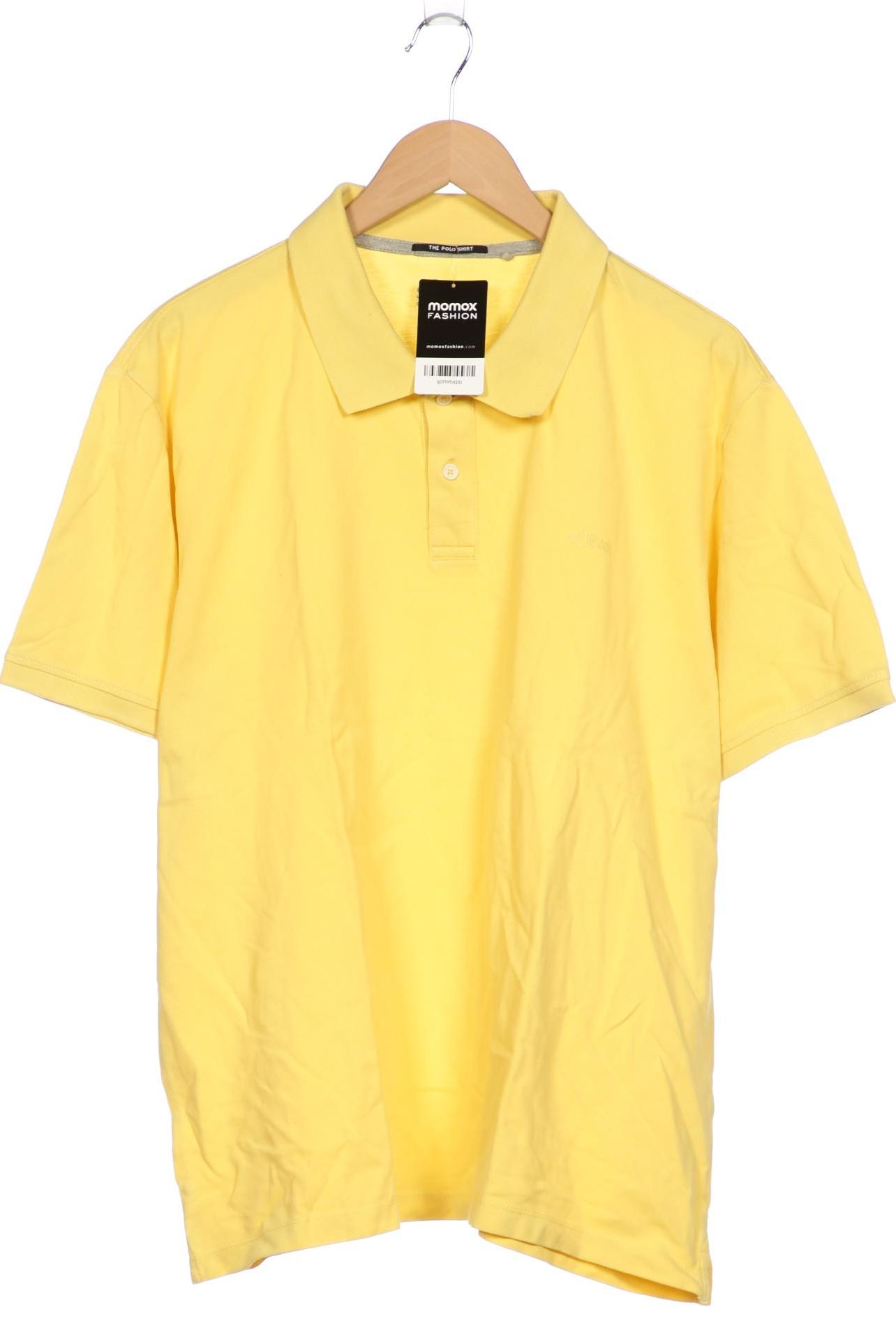 

s.Oliver Herren Poloshirt, gelb, Gr. 56