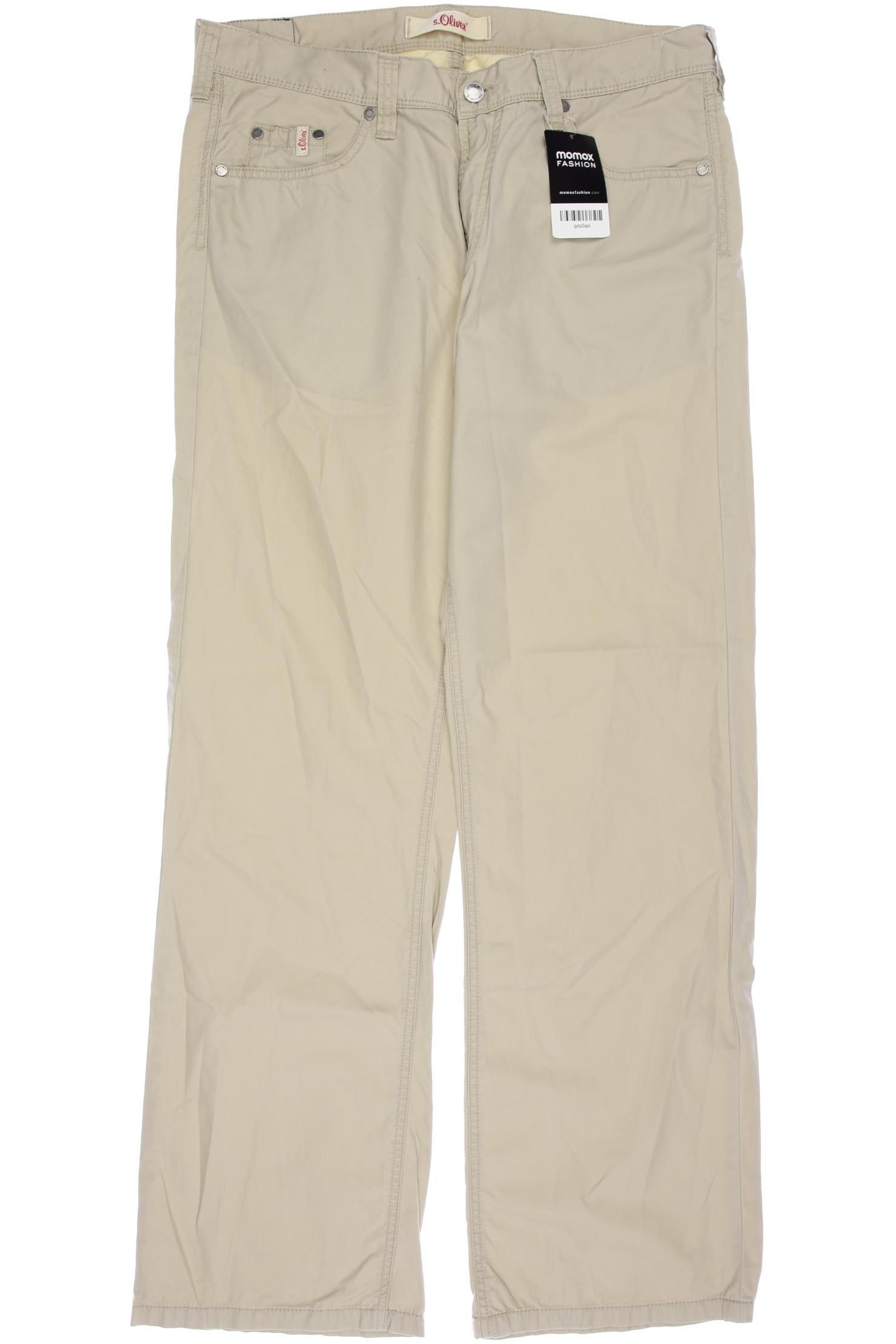 

s.Oliver Herren Stoffhose, beige, Gr. 33