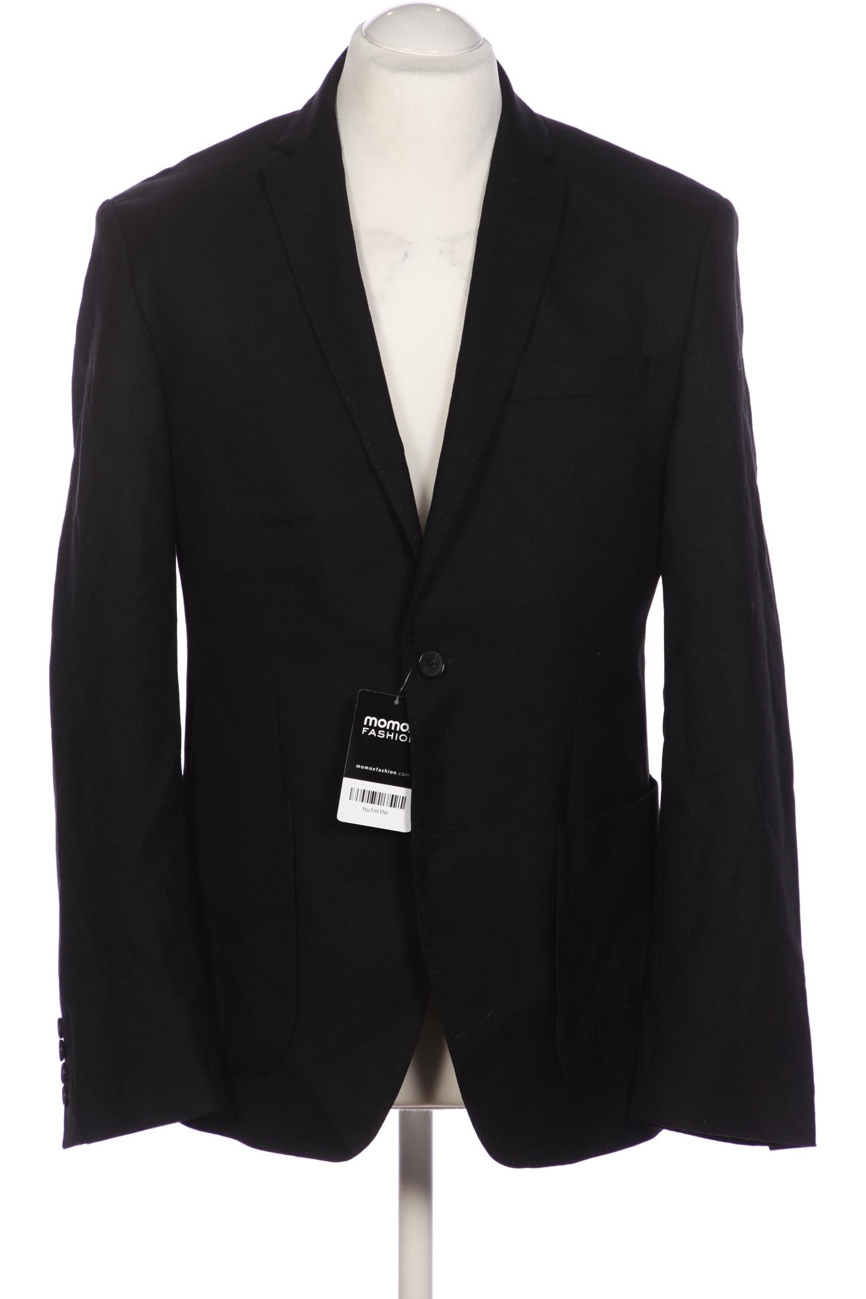 

s.Oliver Herren Sakko, schwarz, Gr. 48