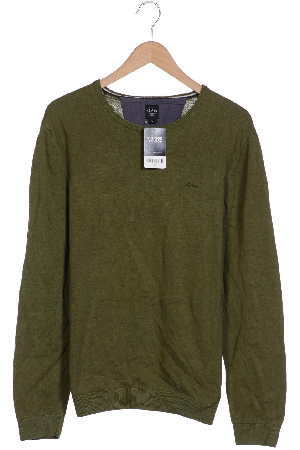 

s.Oliver Herren Pullover, grün, Gr. 52