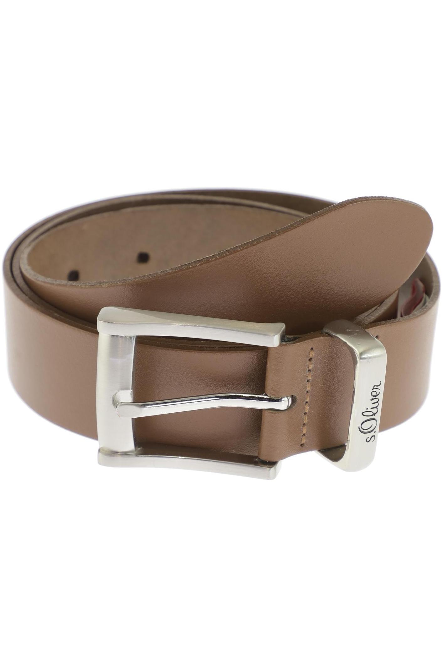 

s.Oliver Herren Gürtel, braun, Gr. 90