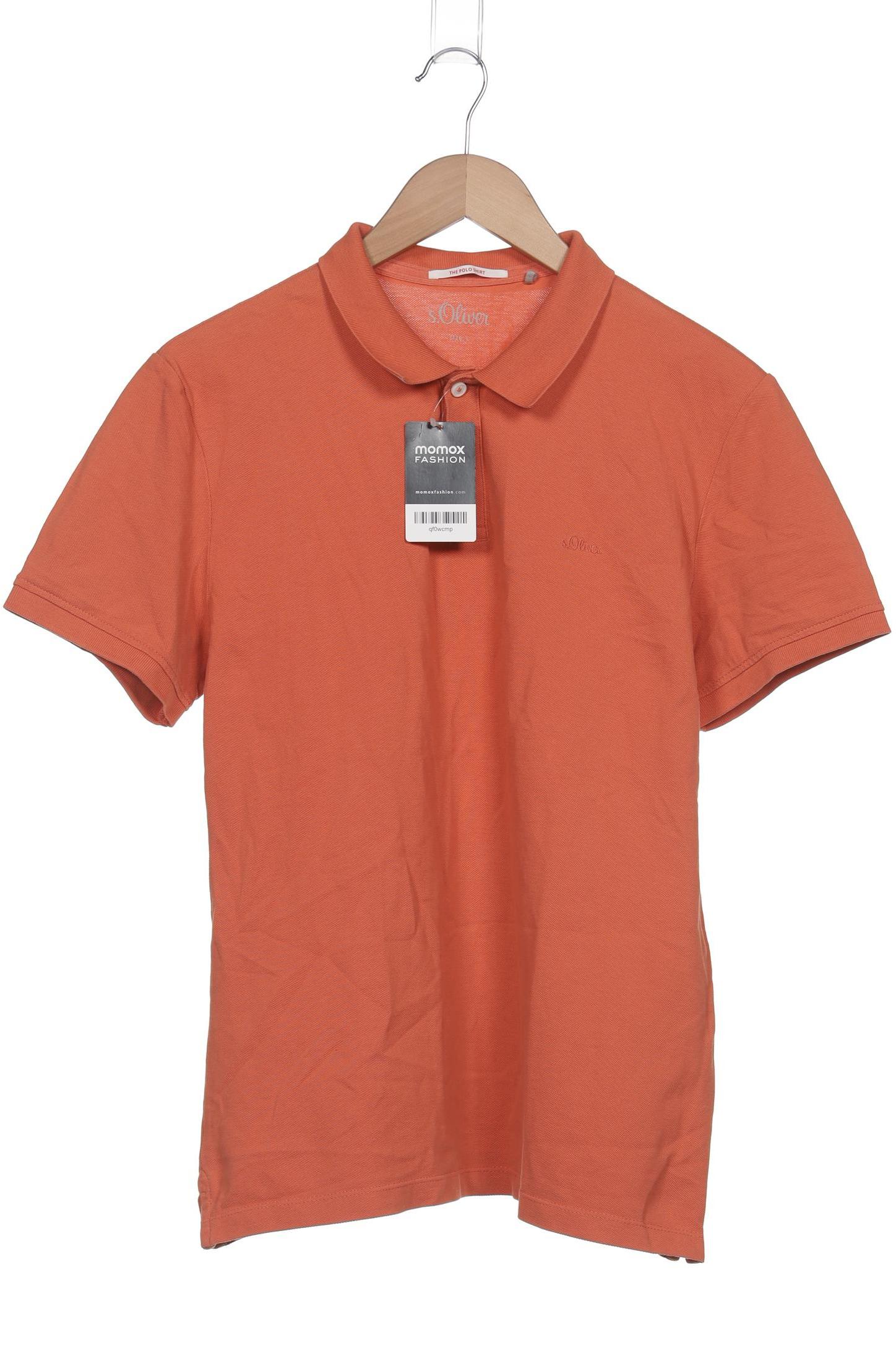

s.Oliver Herren Poloshirt, orange, Gr. 52