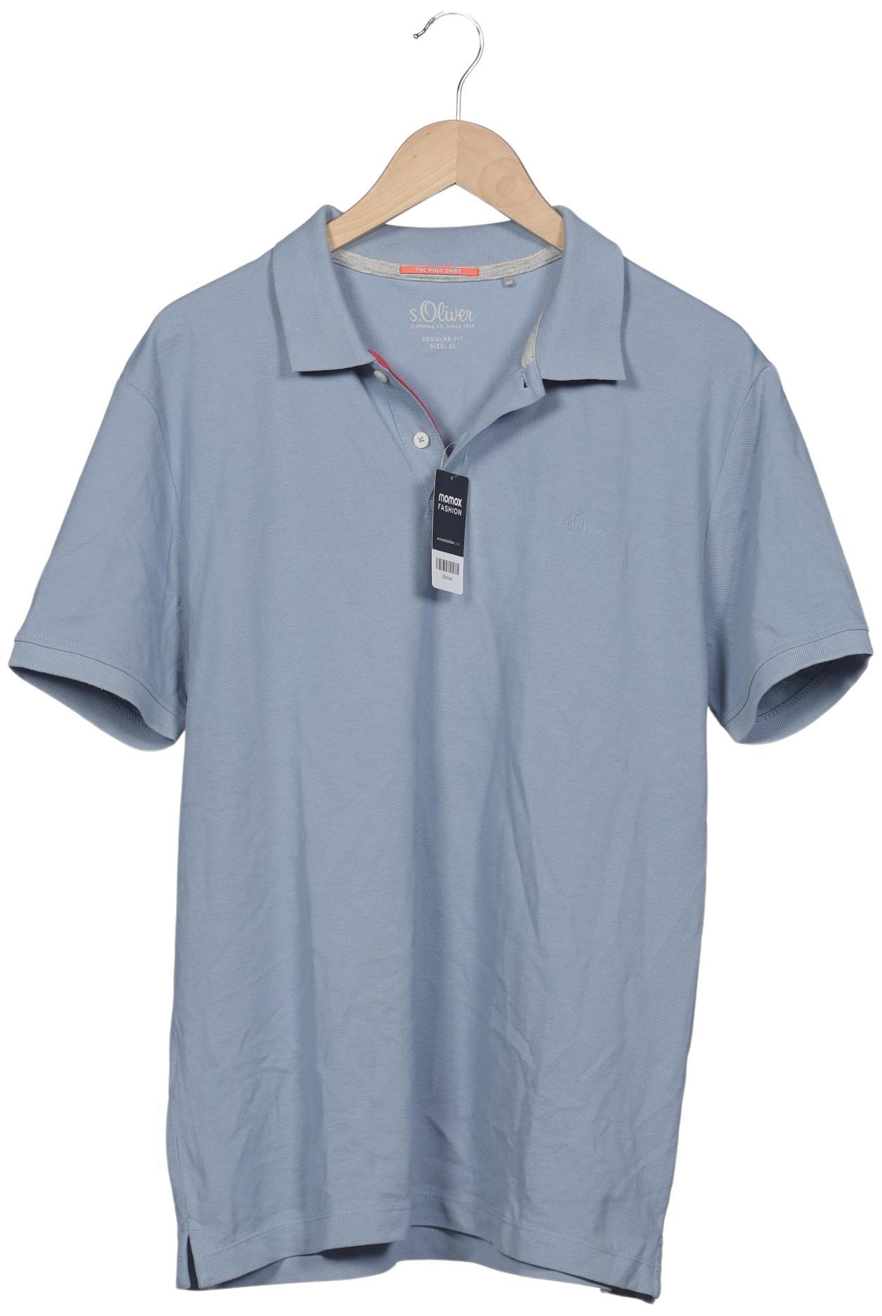 

s.Oliver Herren Poloshirt, blau, Gr. 54