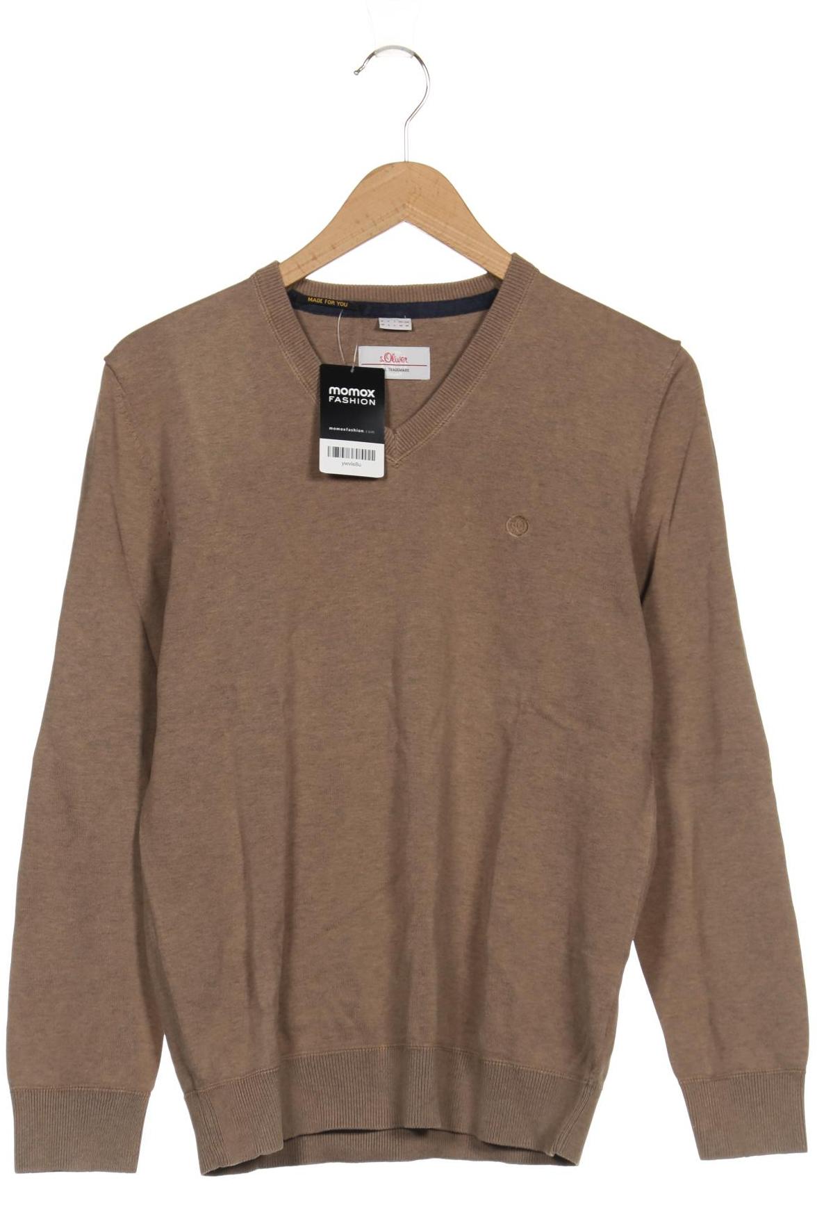

s.Oliver Herren Pullover, beige, Gr. 48